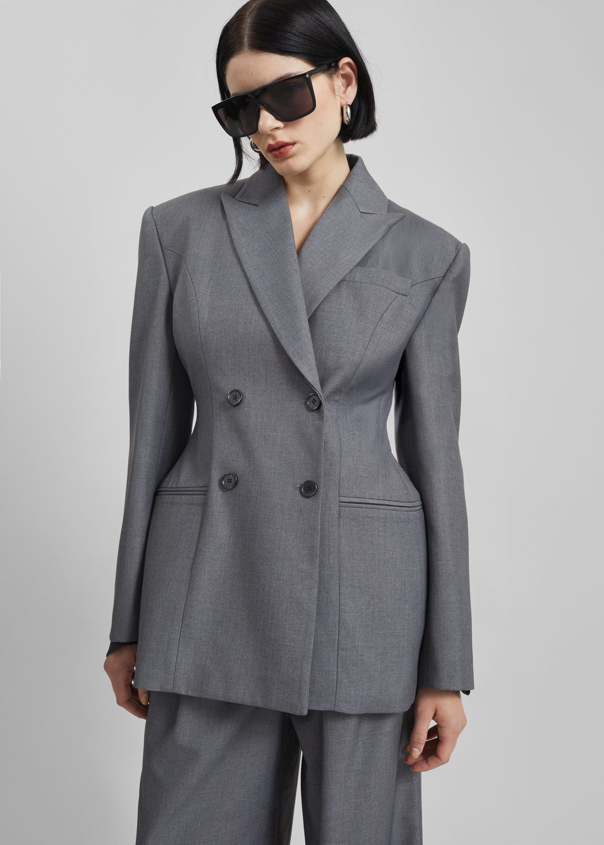 Dulverton Hourglass Blazer - Grey - 9