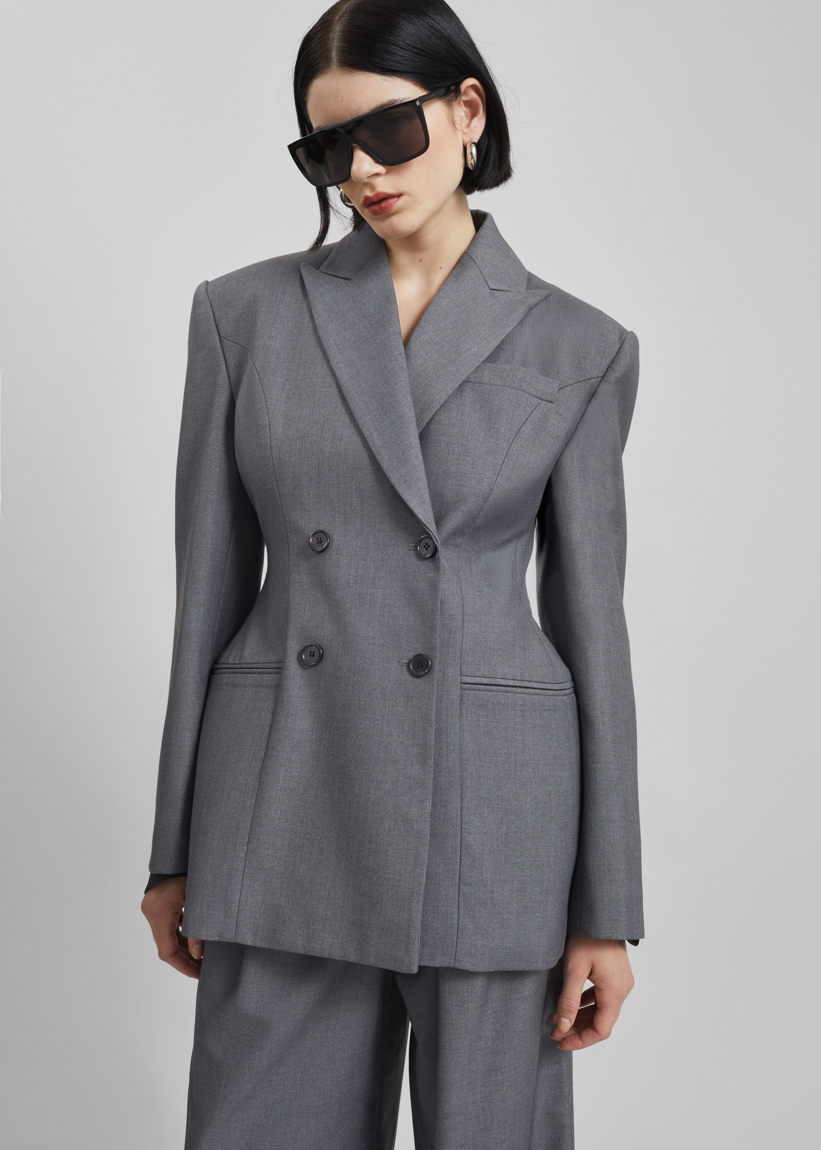 Dulverton Hourglass Blazer - Grey - 9