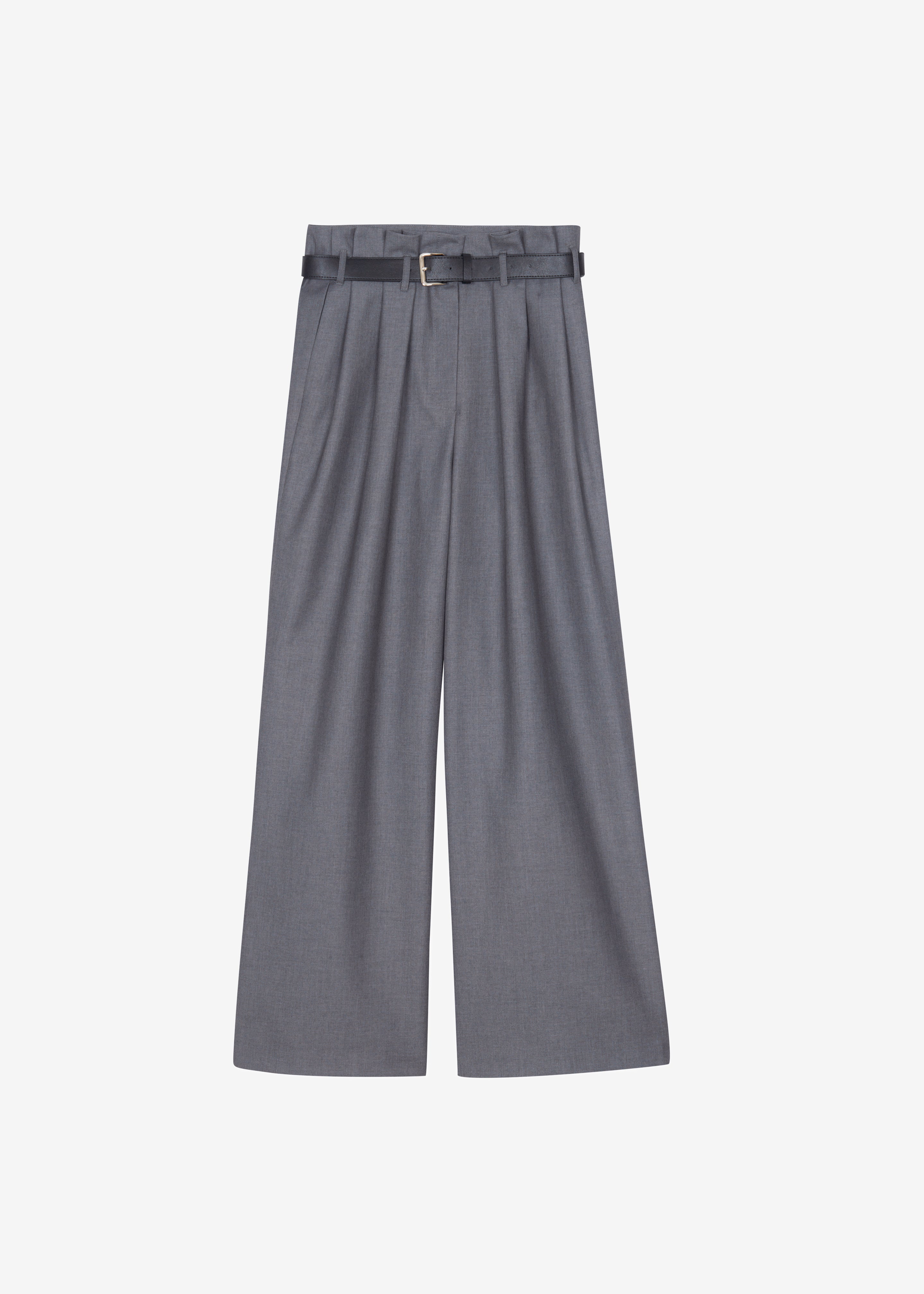 Dulverton Pleated Trousers - Grey - 8