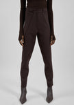 Dune Panelled Pants - Dark Brown