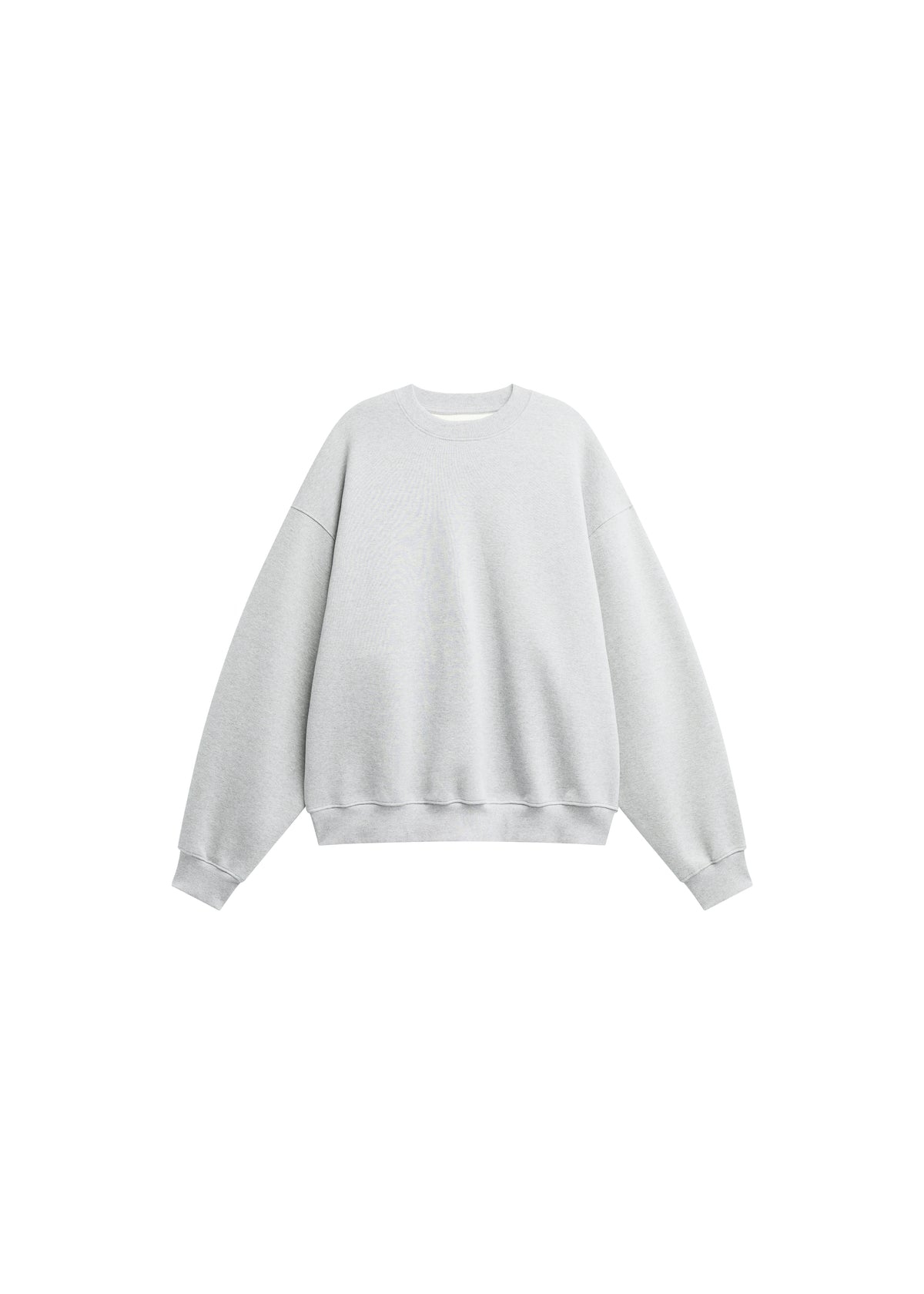 Dunloy Oversized Sweatshirt - Light Grey - 6