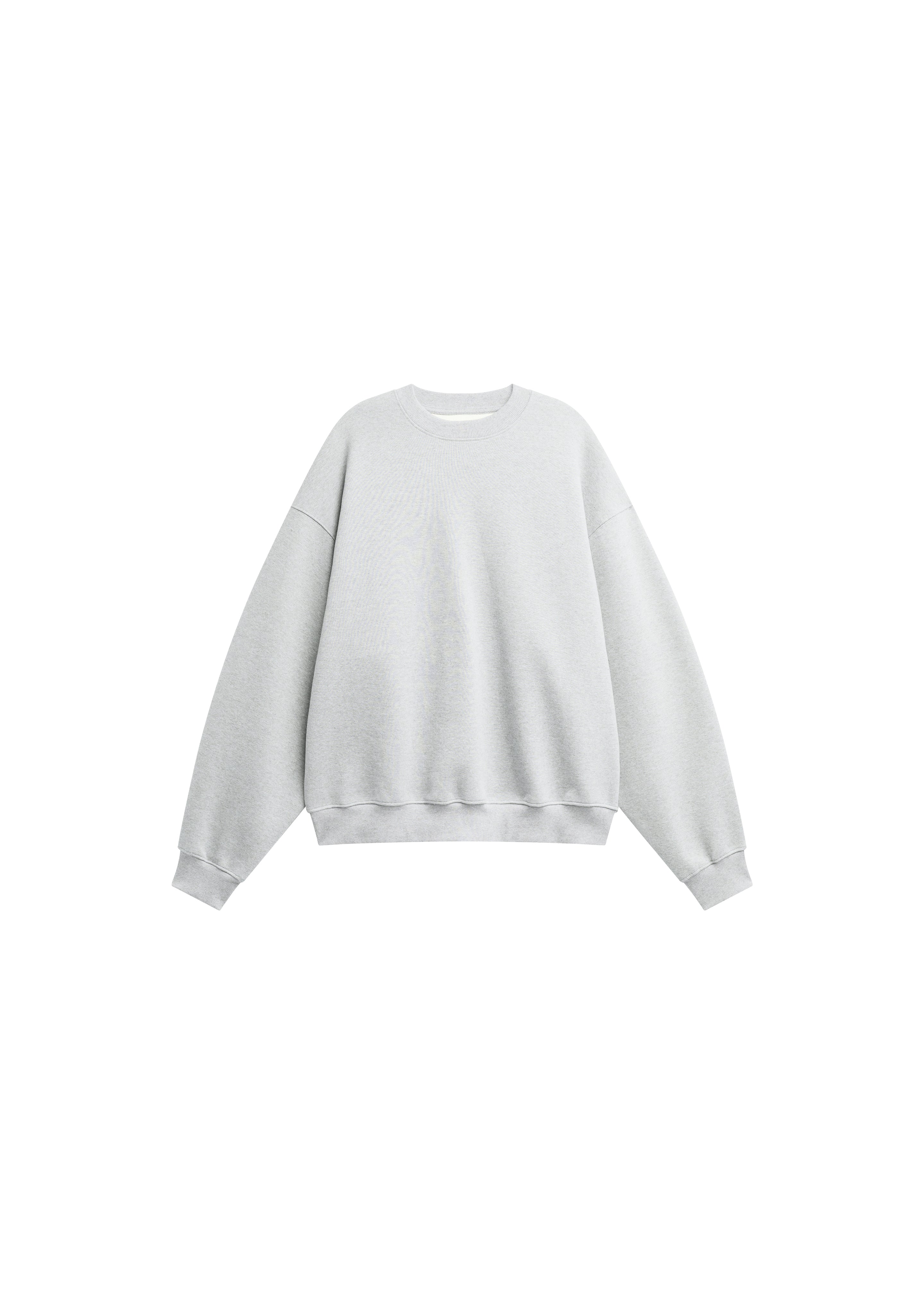Dunloy Oversized Sweatshirt - Light Grey - 6