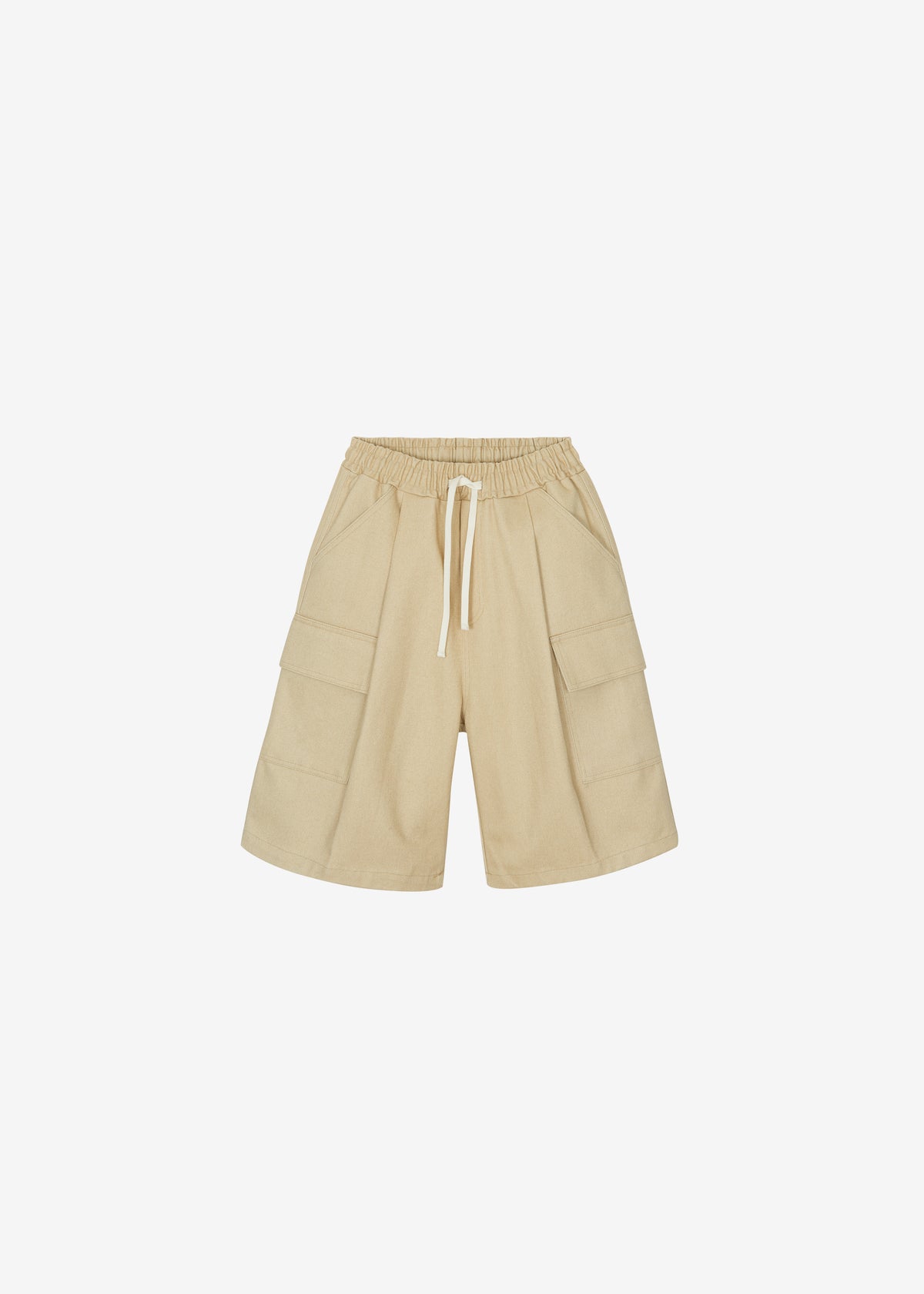 Dunwich Denim Bermuda Shorts - Beige - 7
