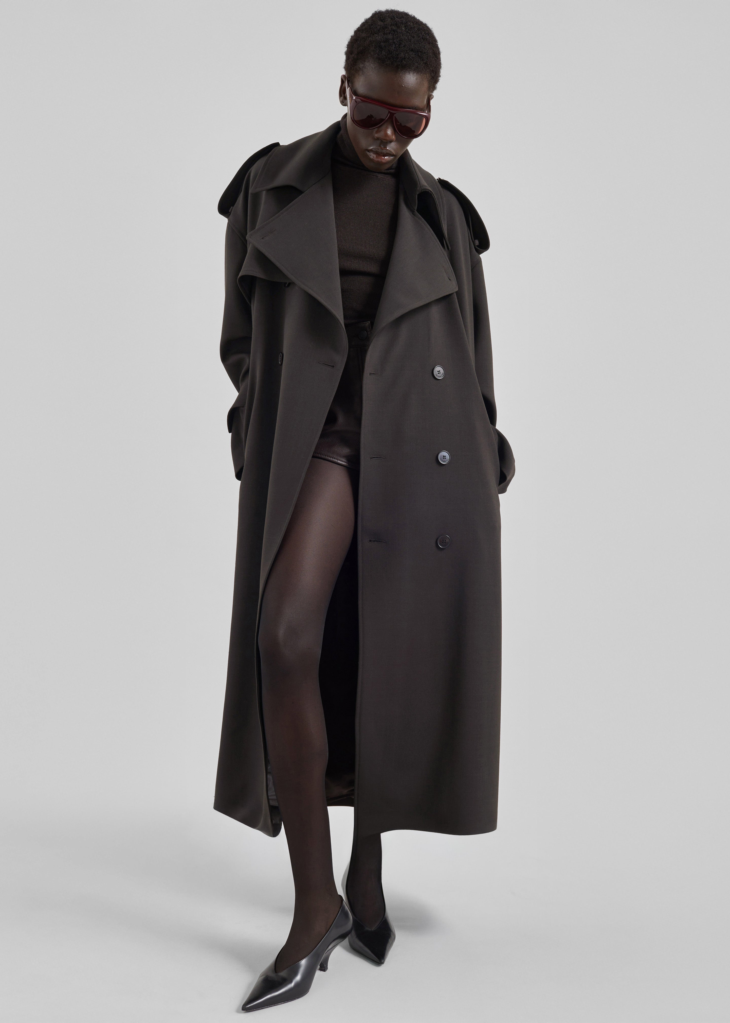 値下げ　24SS todayful Twill Trench Coat 38 24SS todayful Twill Trench Coat 38 【公式通販】