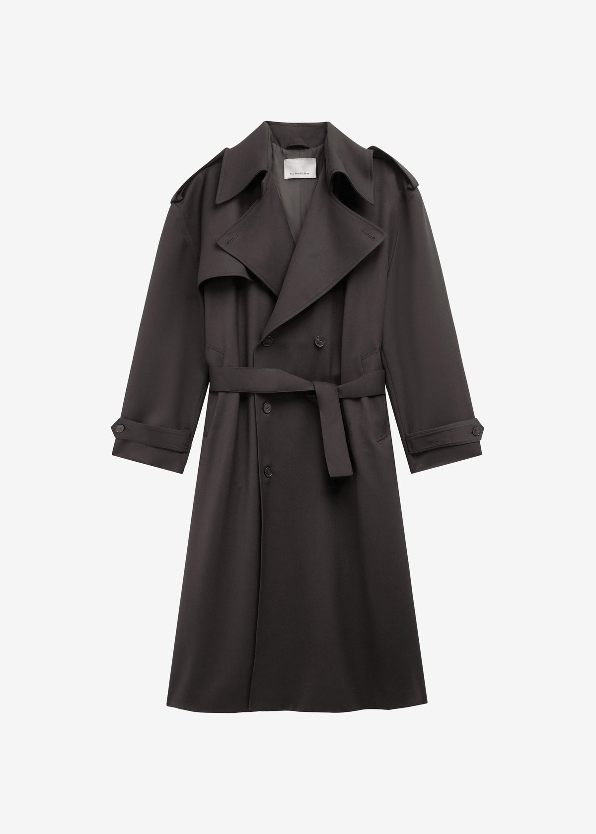 Dursley Tailored Trench Coat - Brown - 10