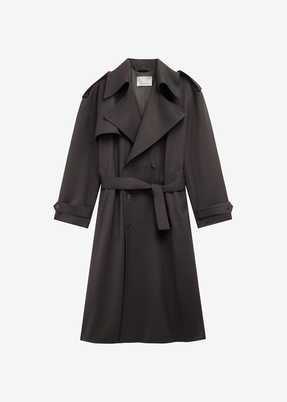 Dursley Tailored Trench Coat - Brown - 10