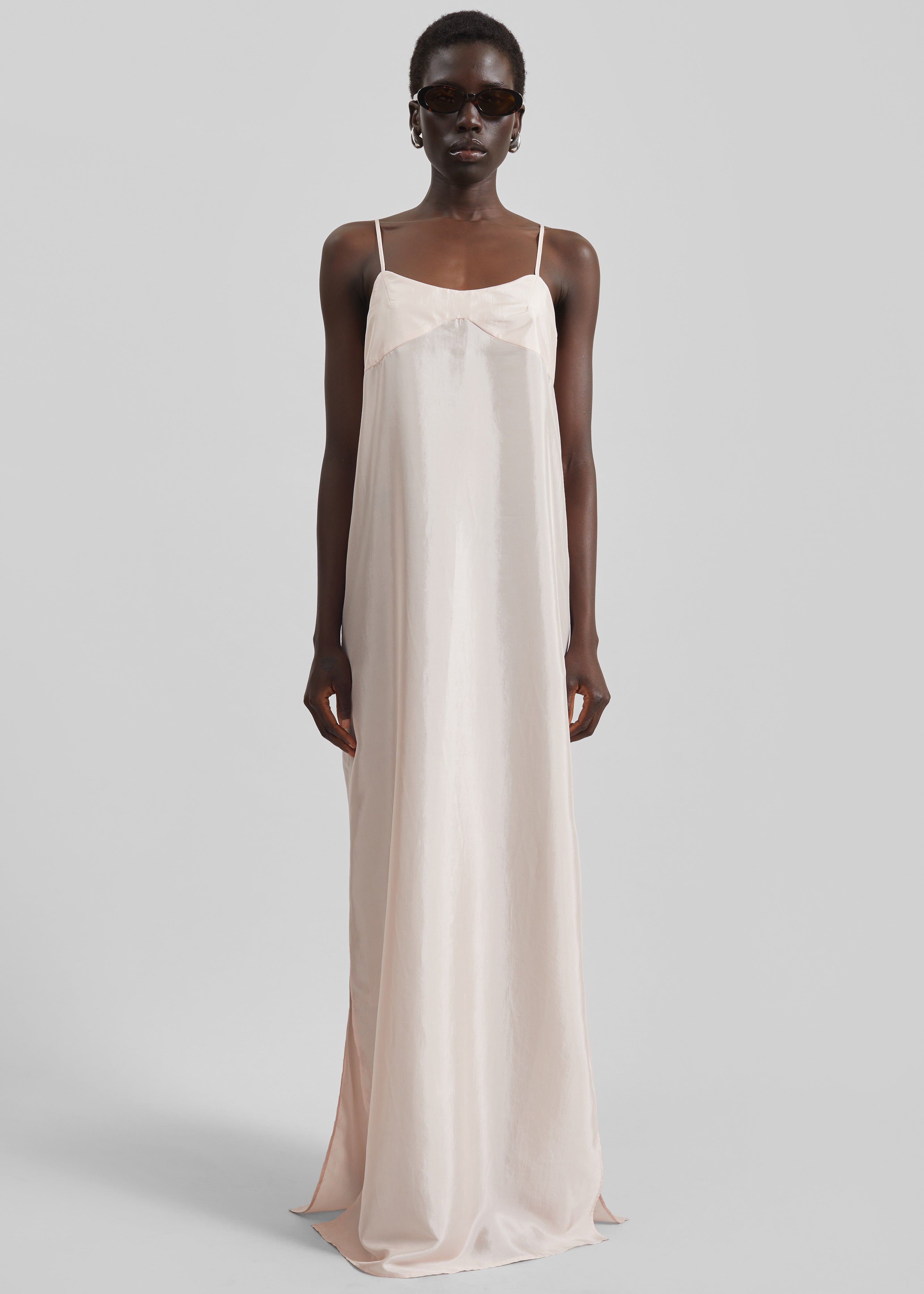 Dylana Sleeveless Maxi Dress - Faded Pink - 4