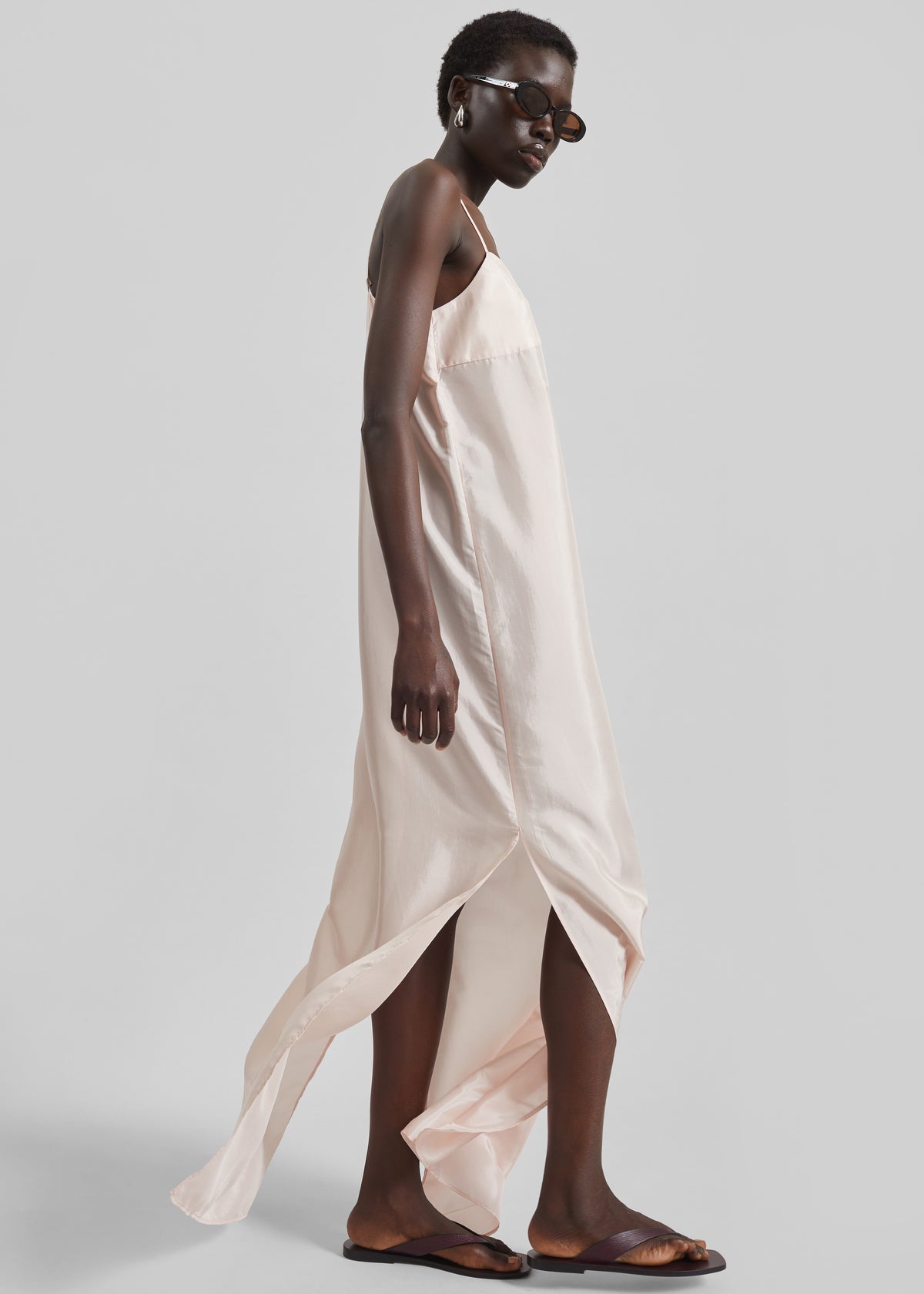 Dylana Sleeveless Maxi Dress - Faded Pink - 3