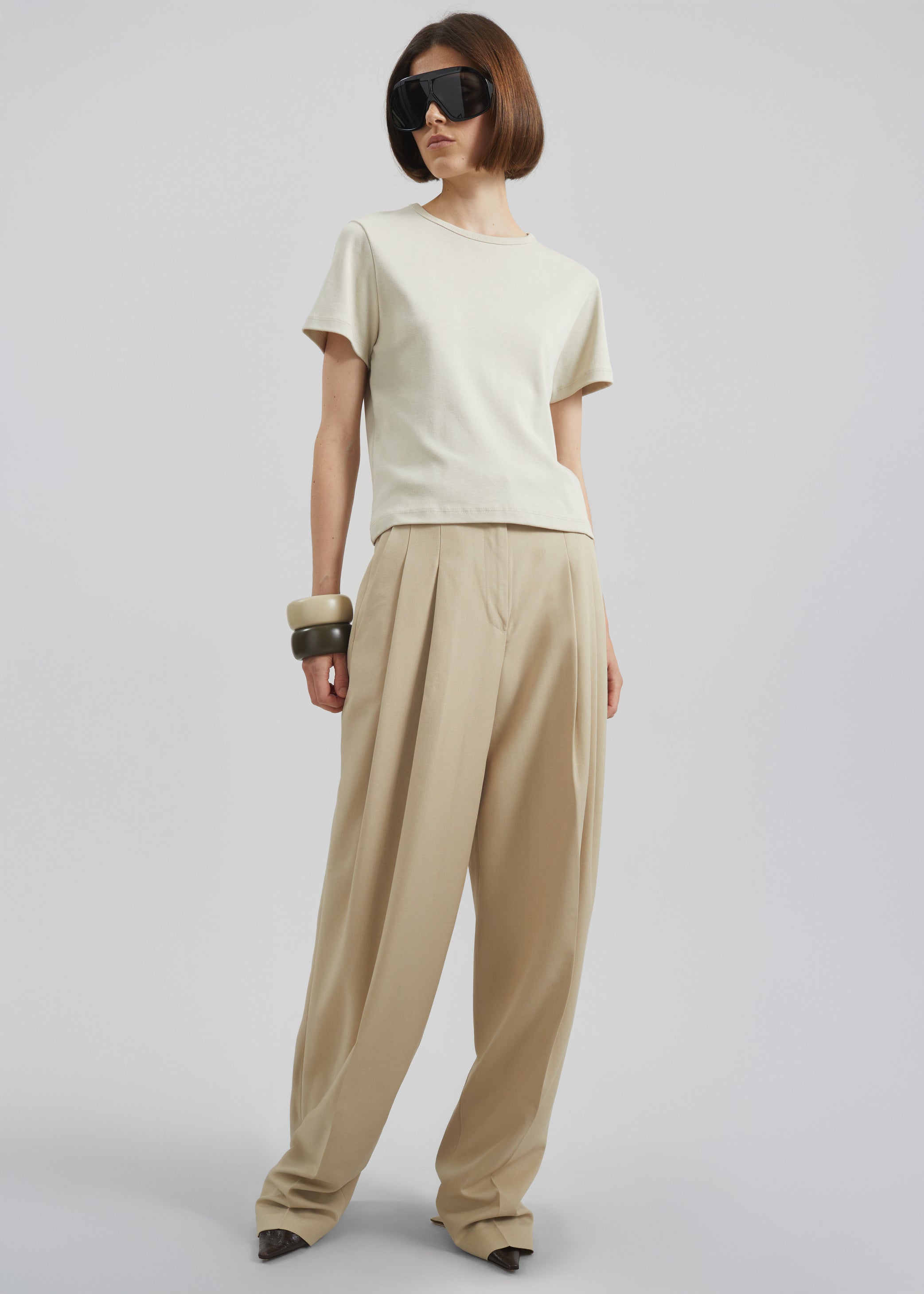 Shop the look image for Eben Baby Tee - Light Beige