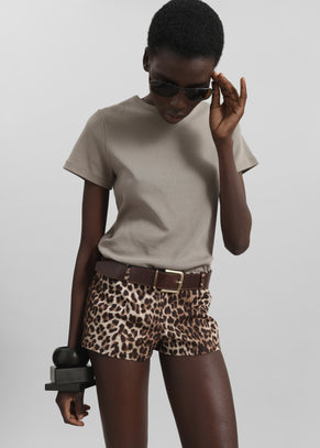 Eben Baby Tee - Taupe