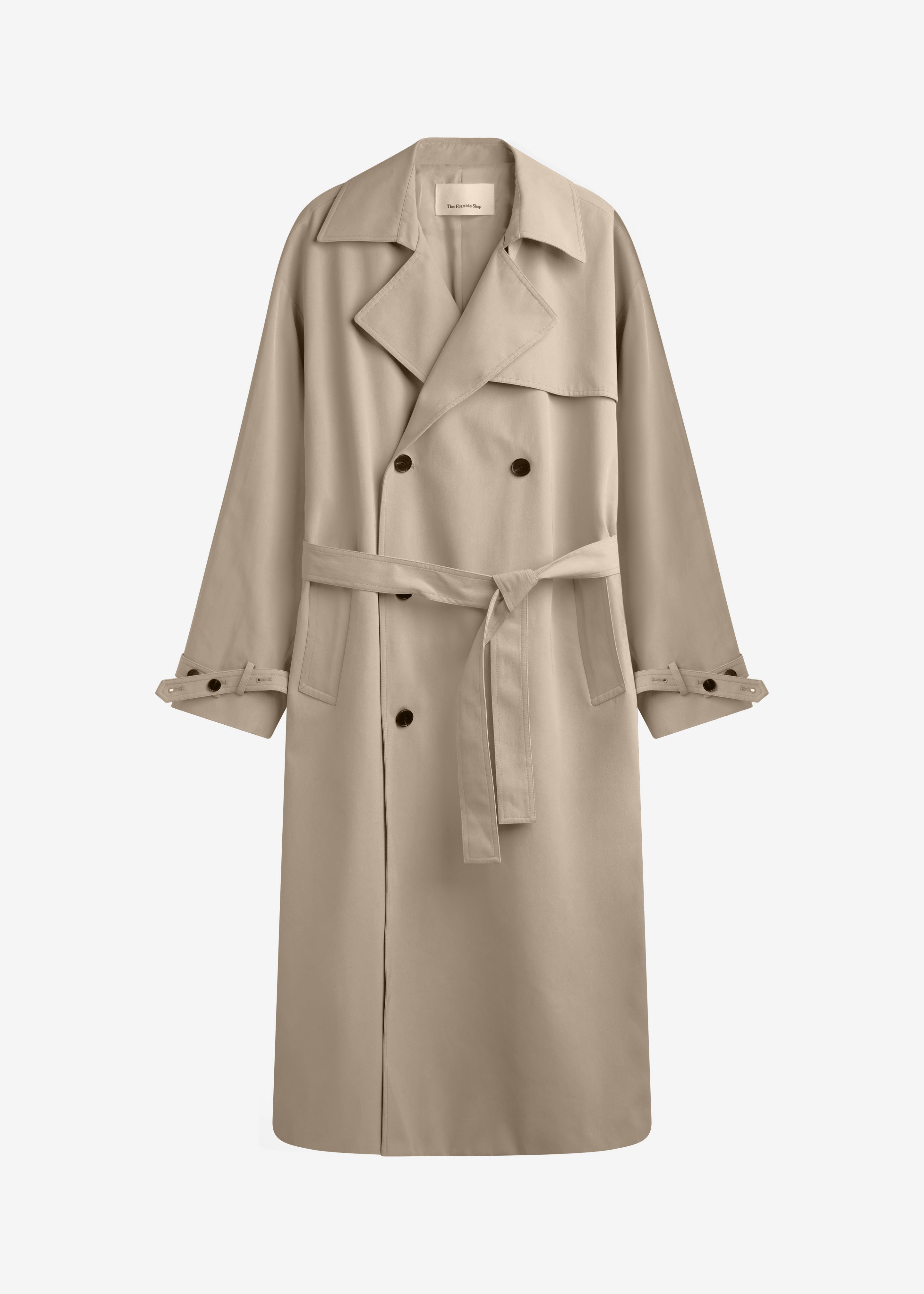 Edris Trench Coat - Beige – The Frankie Shop