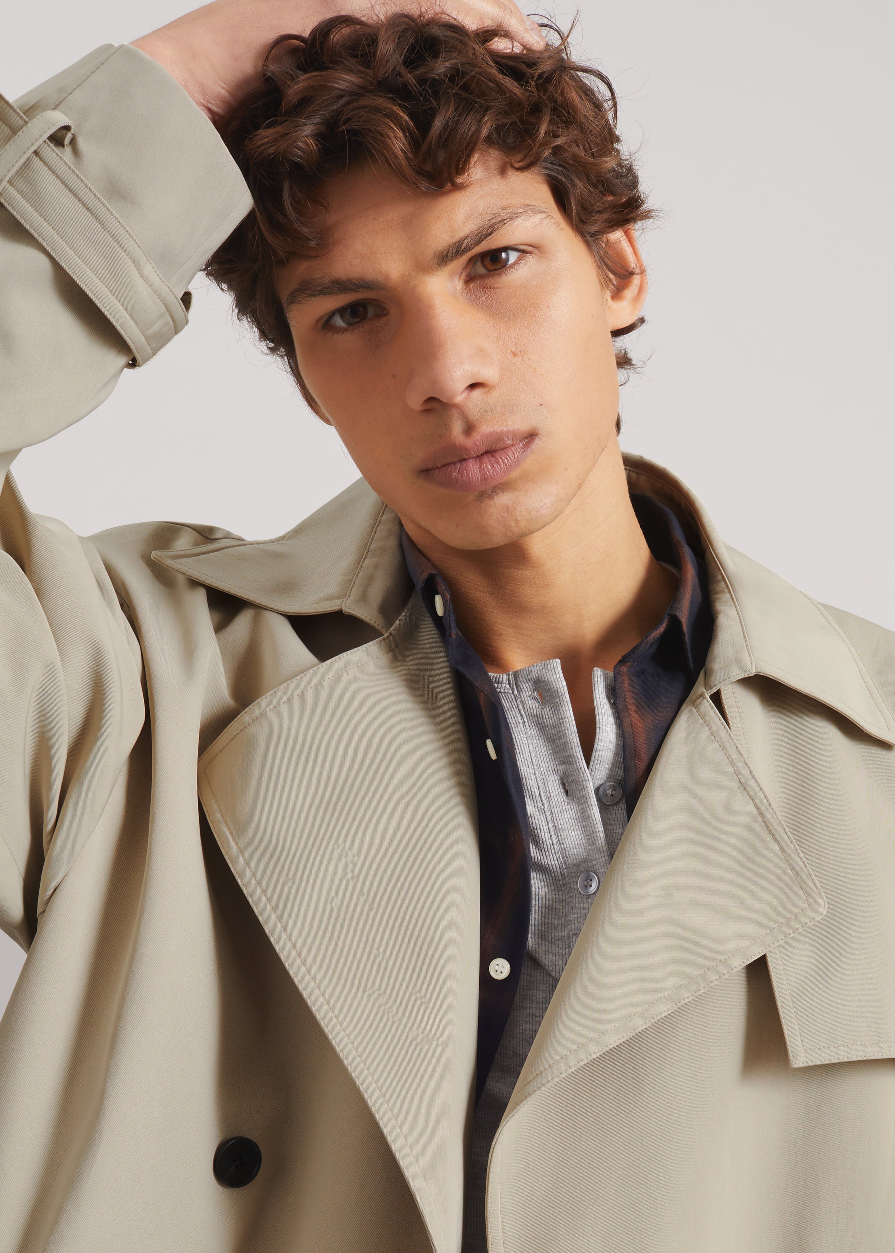 Edris Trench Coat - Beige – The Frankie Shop