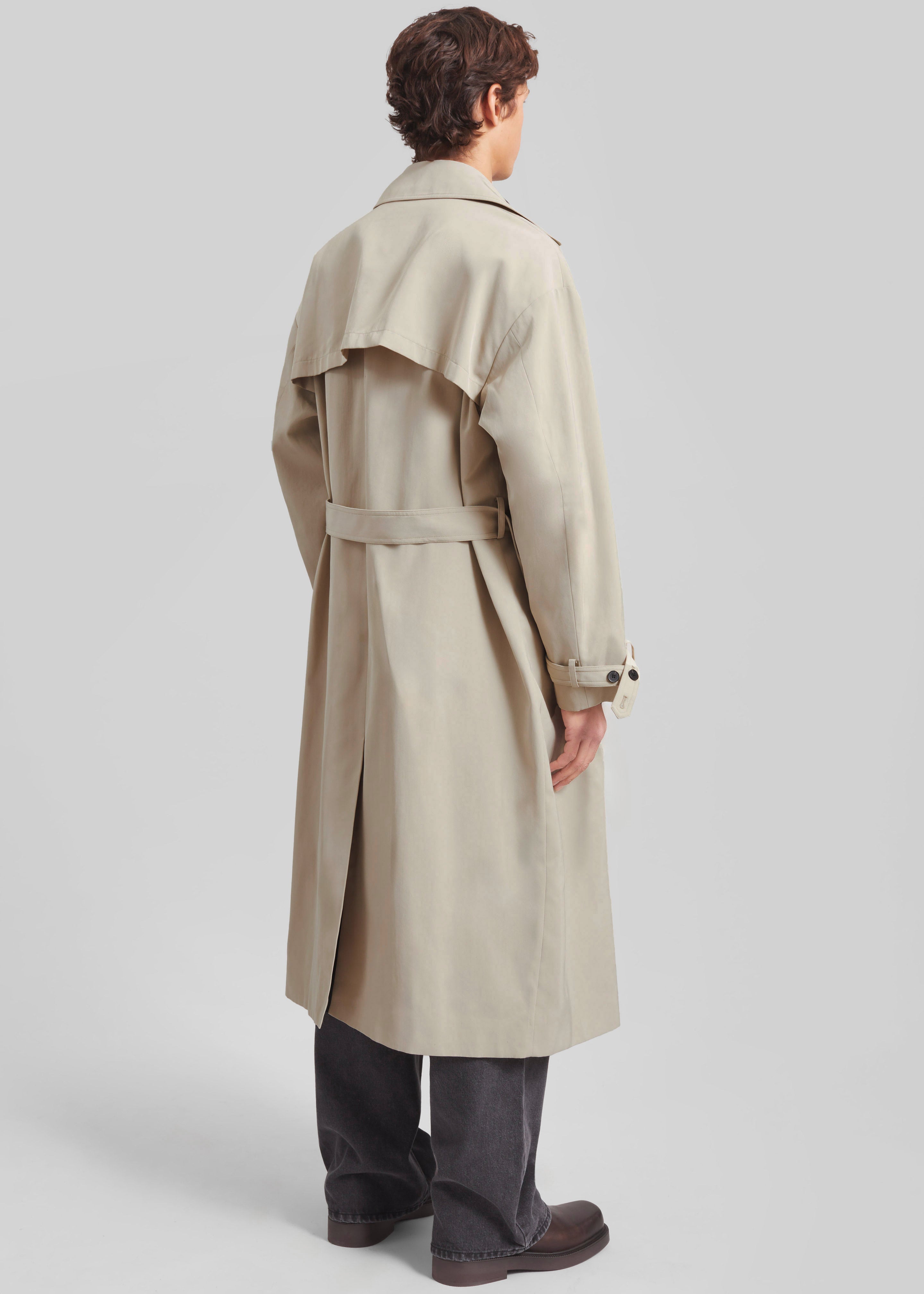 Edris Trench Coat - Beige – The Frankie Shop