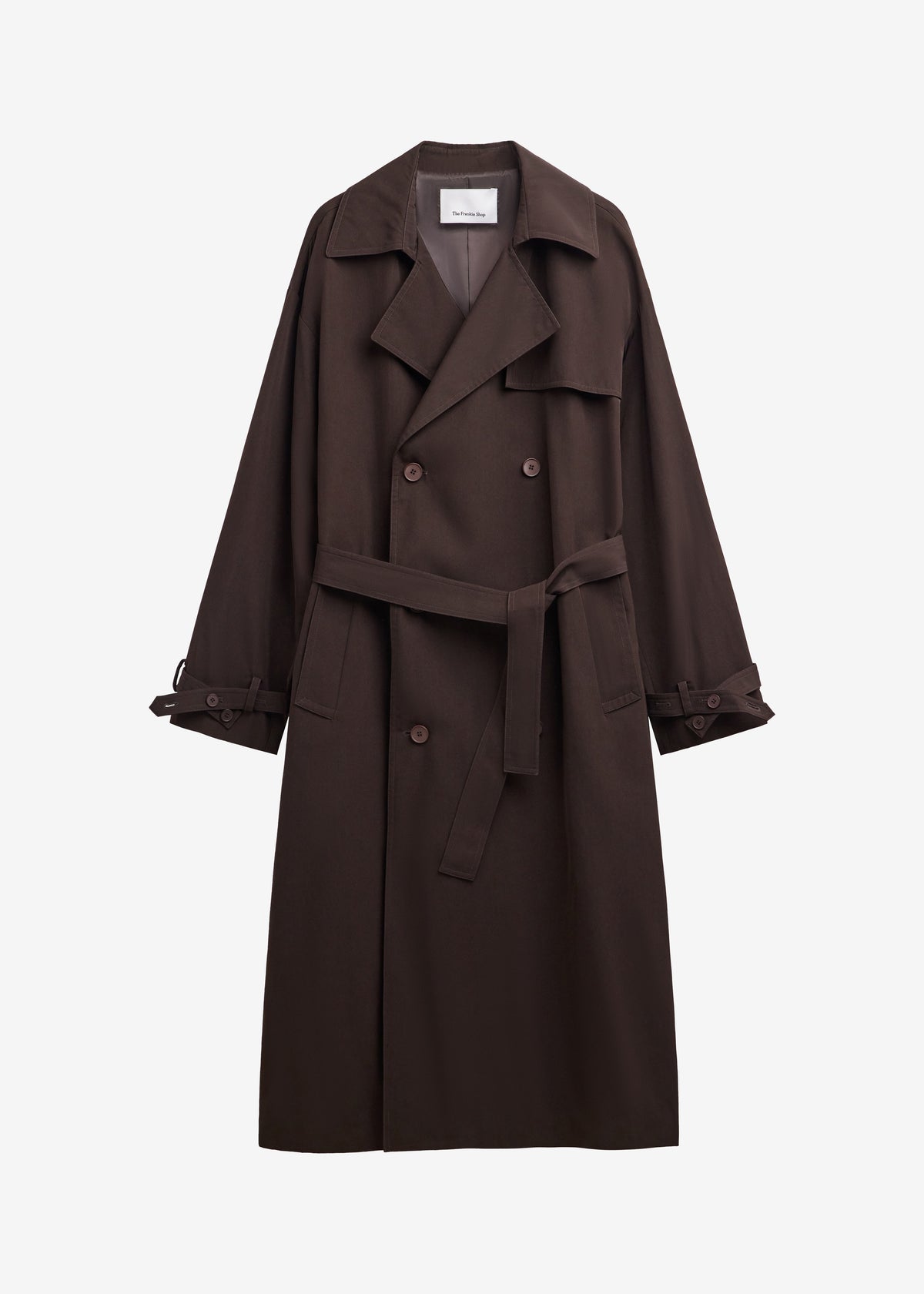 Edris Trench Coat - Brown - 7