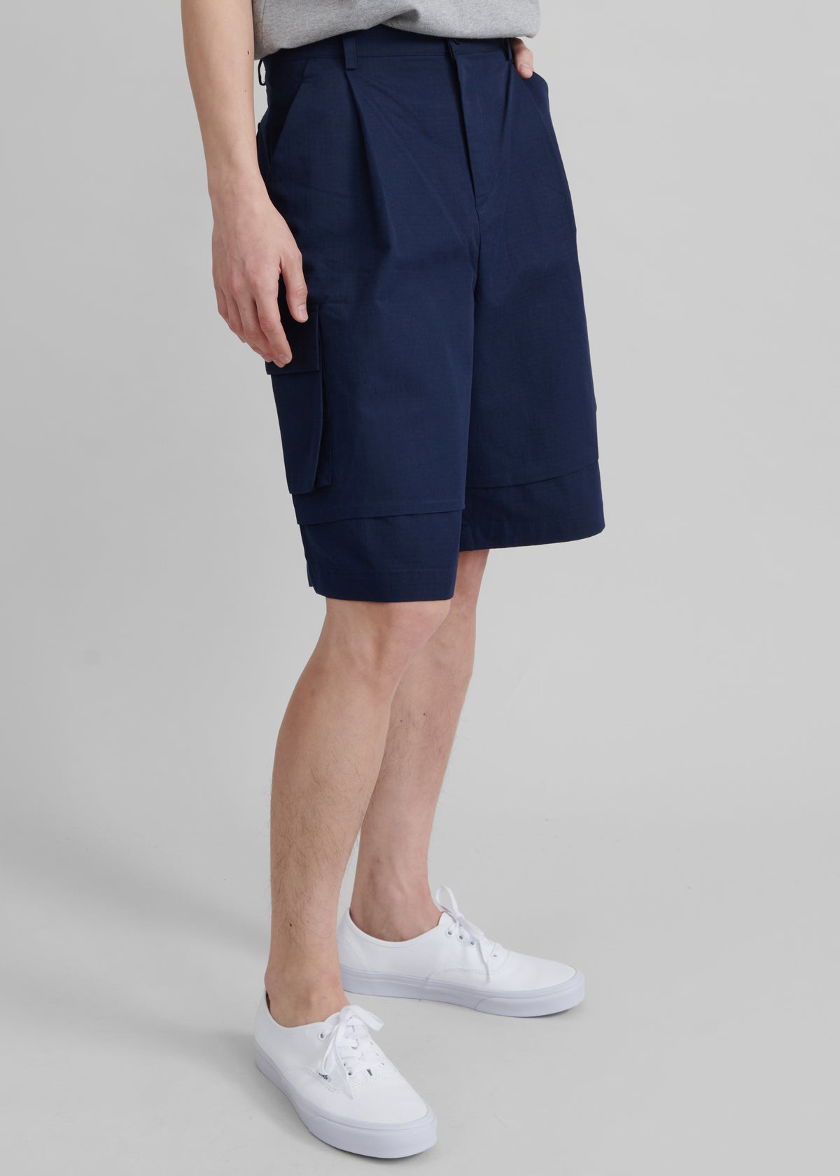 Edward Cargo Shorts - Navy - 5