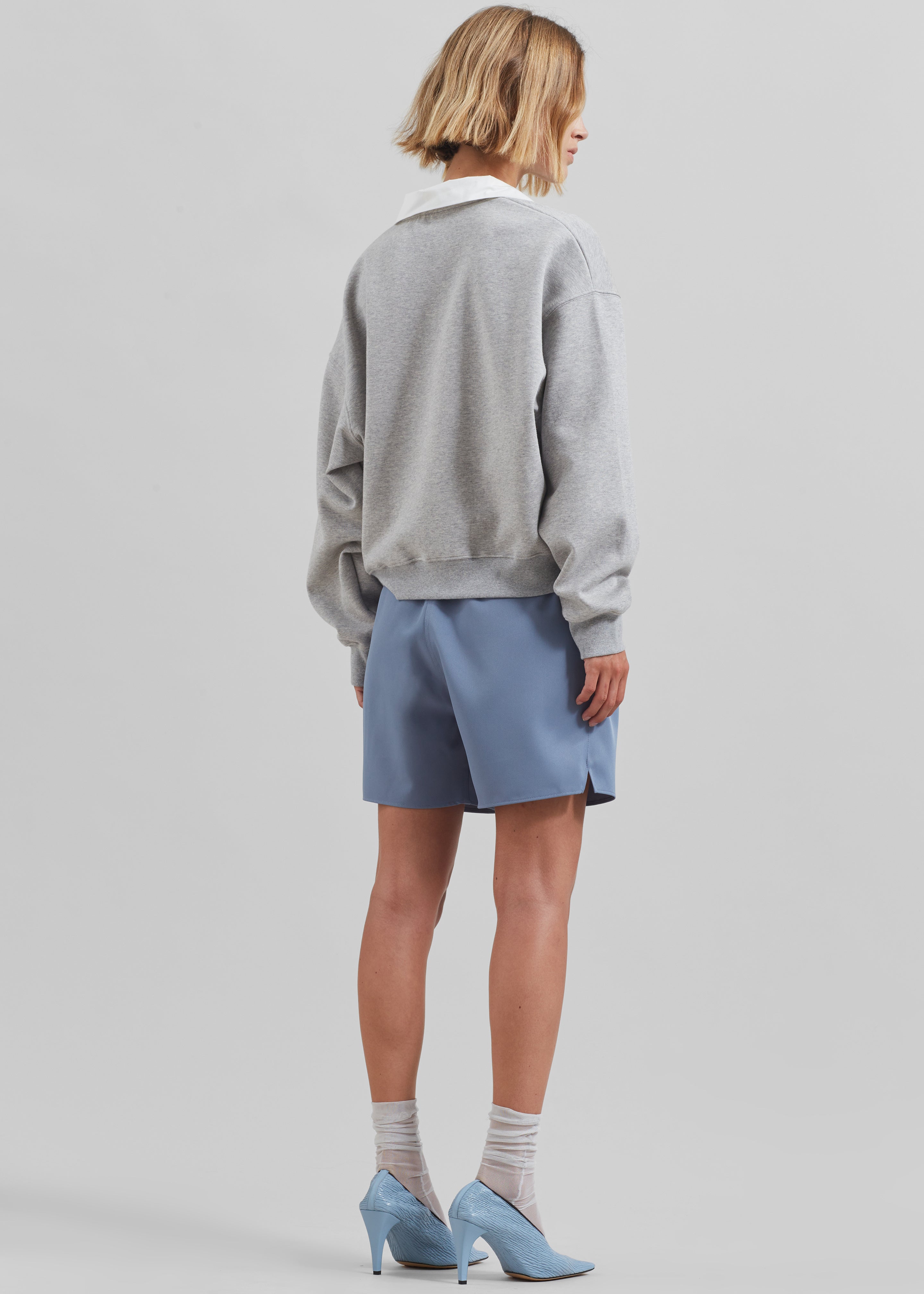 Edwin Boxy Sweatshirt - Grey - 7