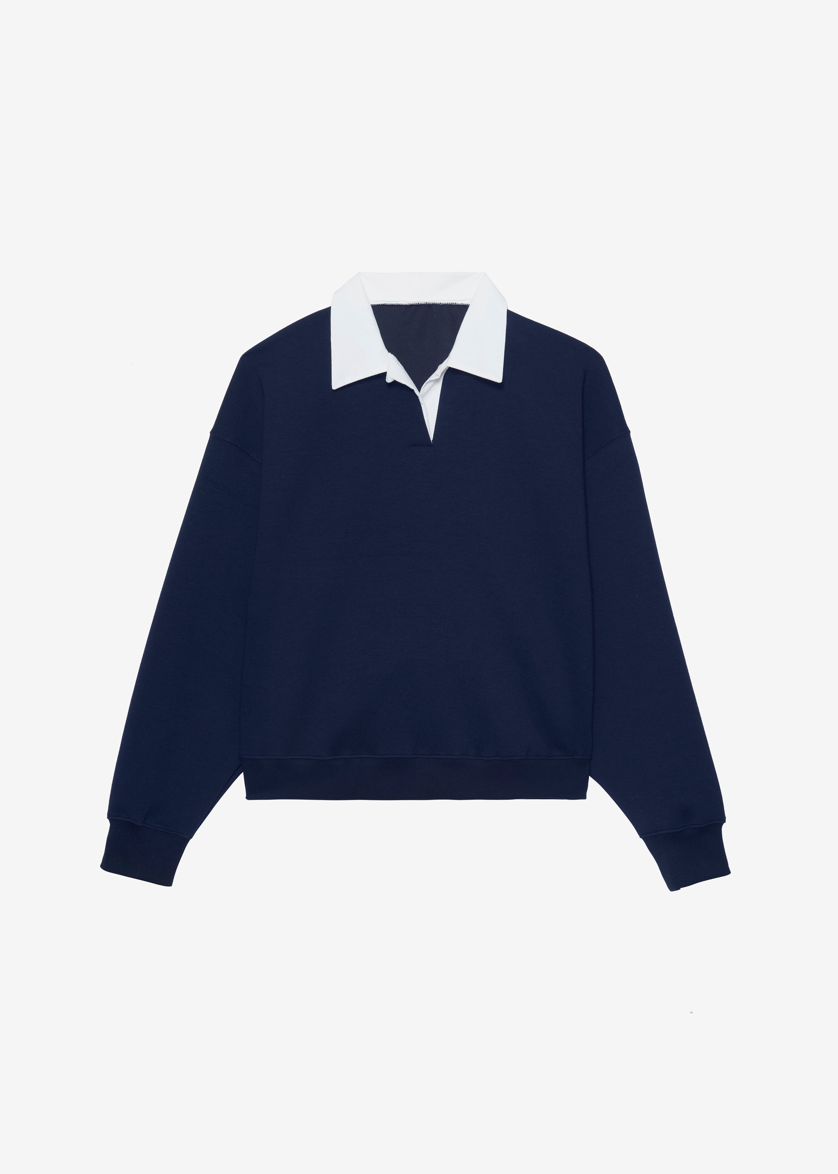 Edwin Boxy Sweatshirt - Navy - 8