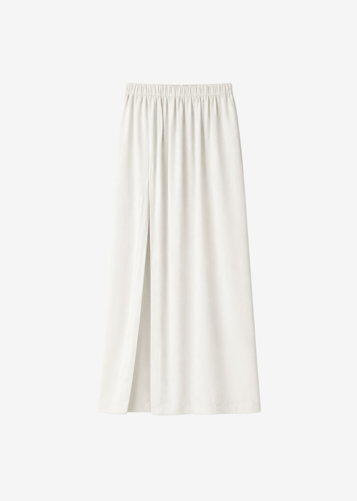 Elie Silk Fluid Maxi Skirt - Ivory - 6
