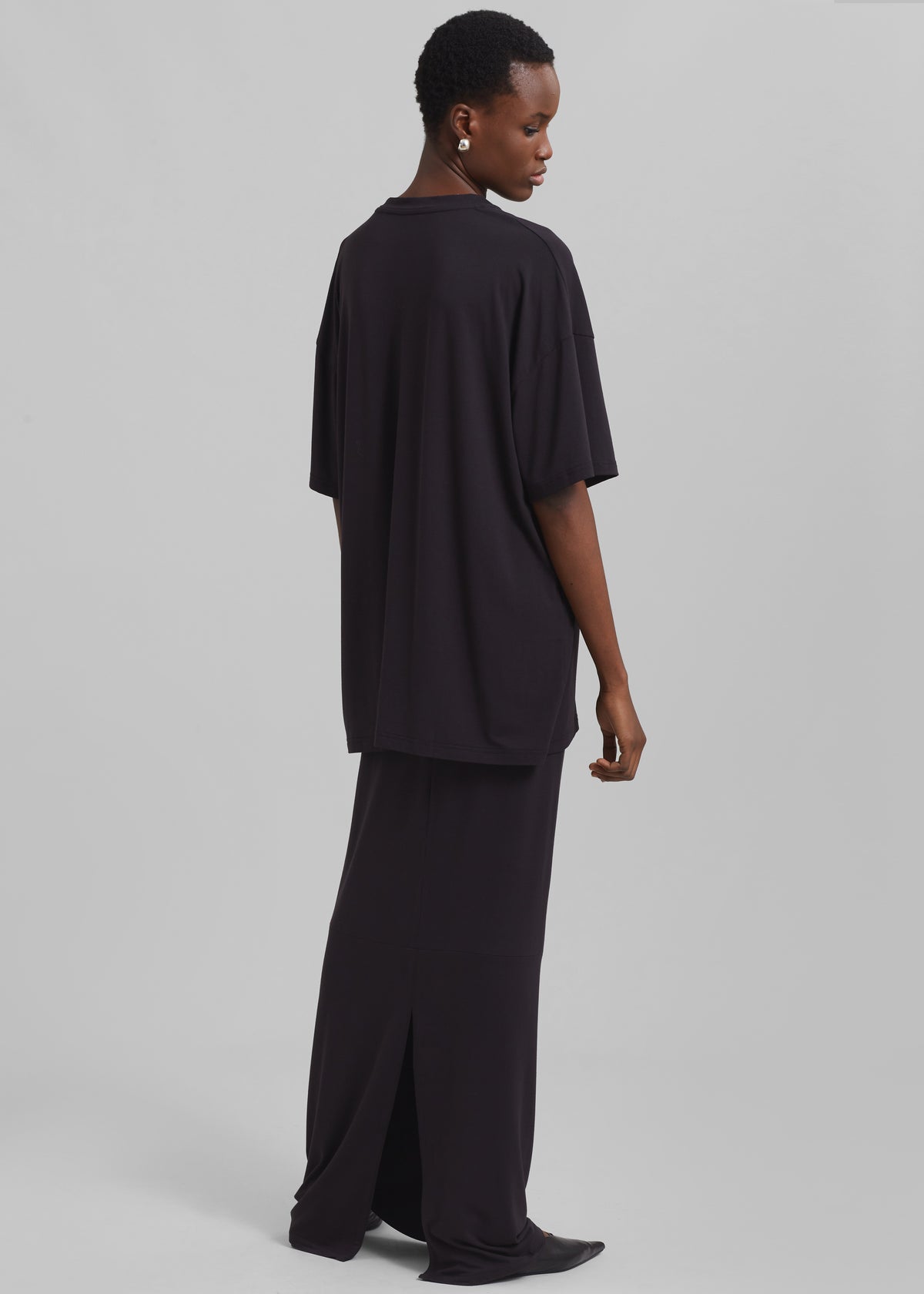 Ella Maxi Skirt - Dark Plum - 7