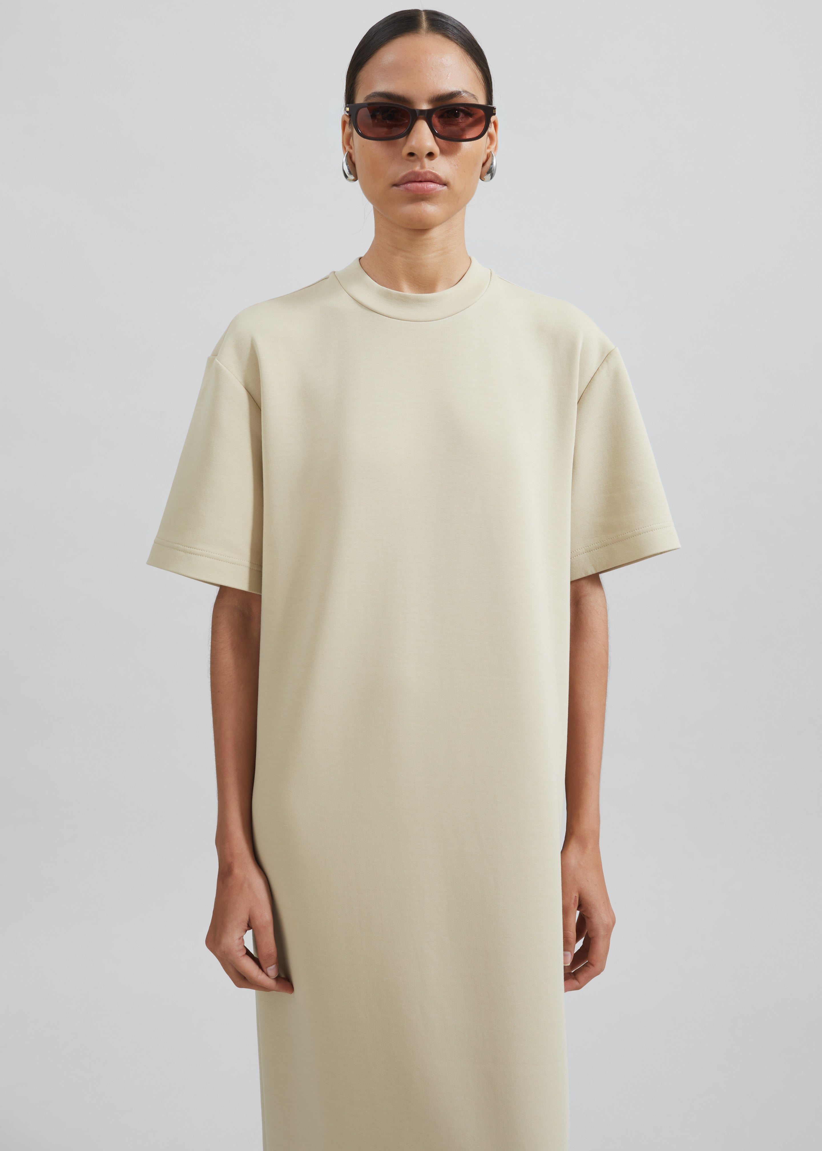 Ellis Tee Dress - Beige - 16