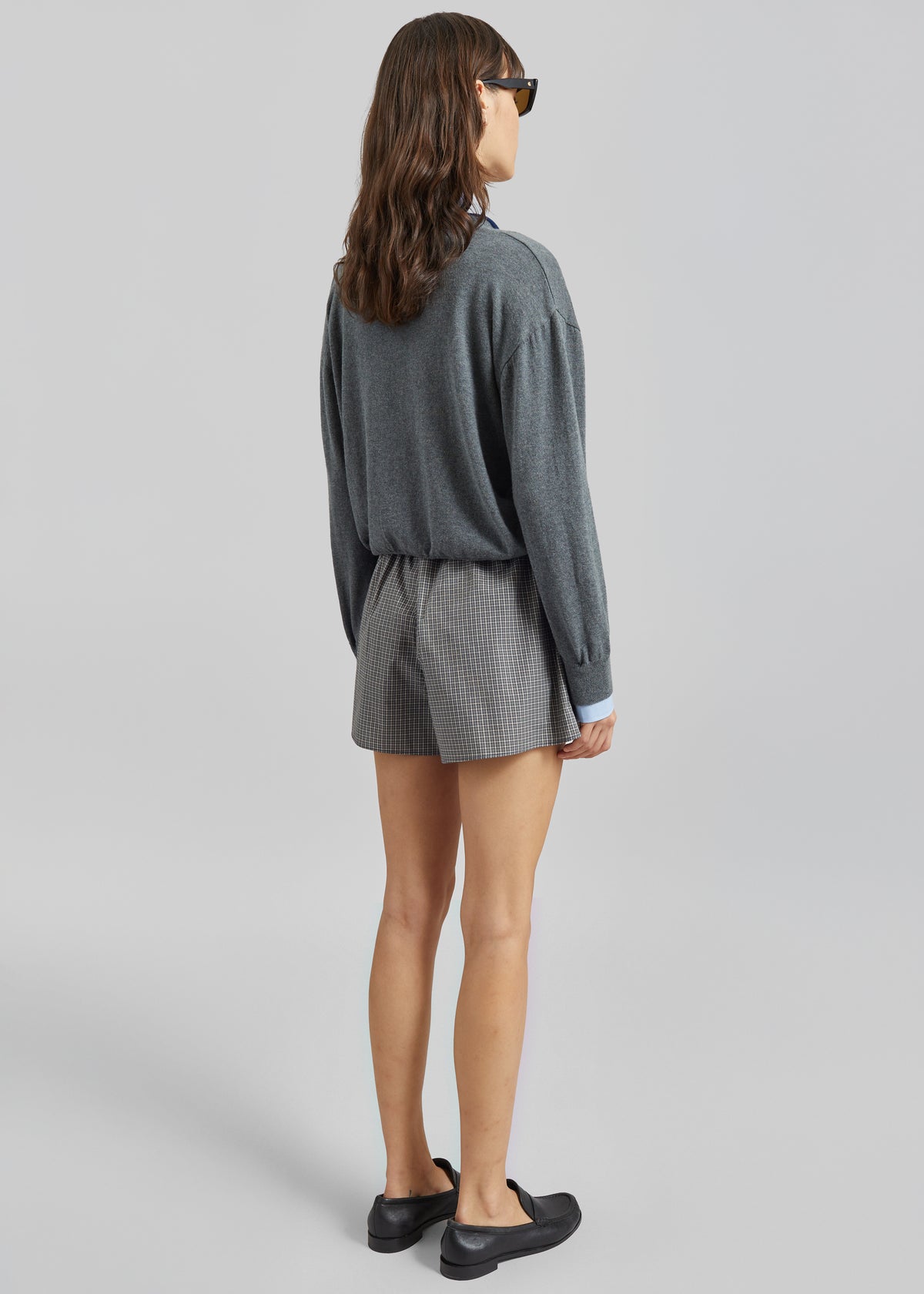 Ello Boxer Shorts - Checked Grey - 5