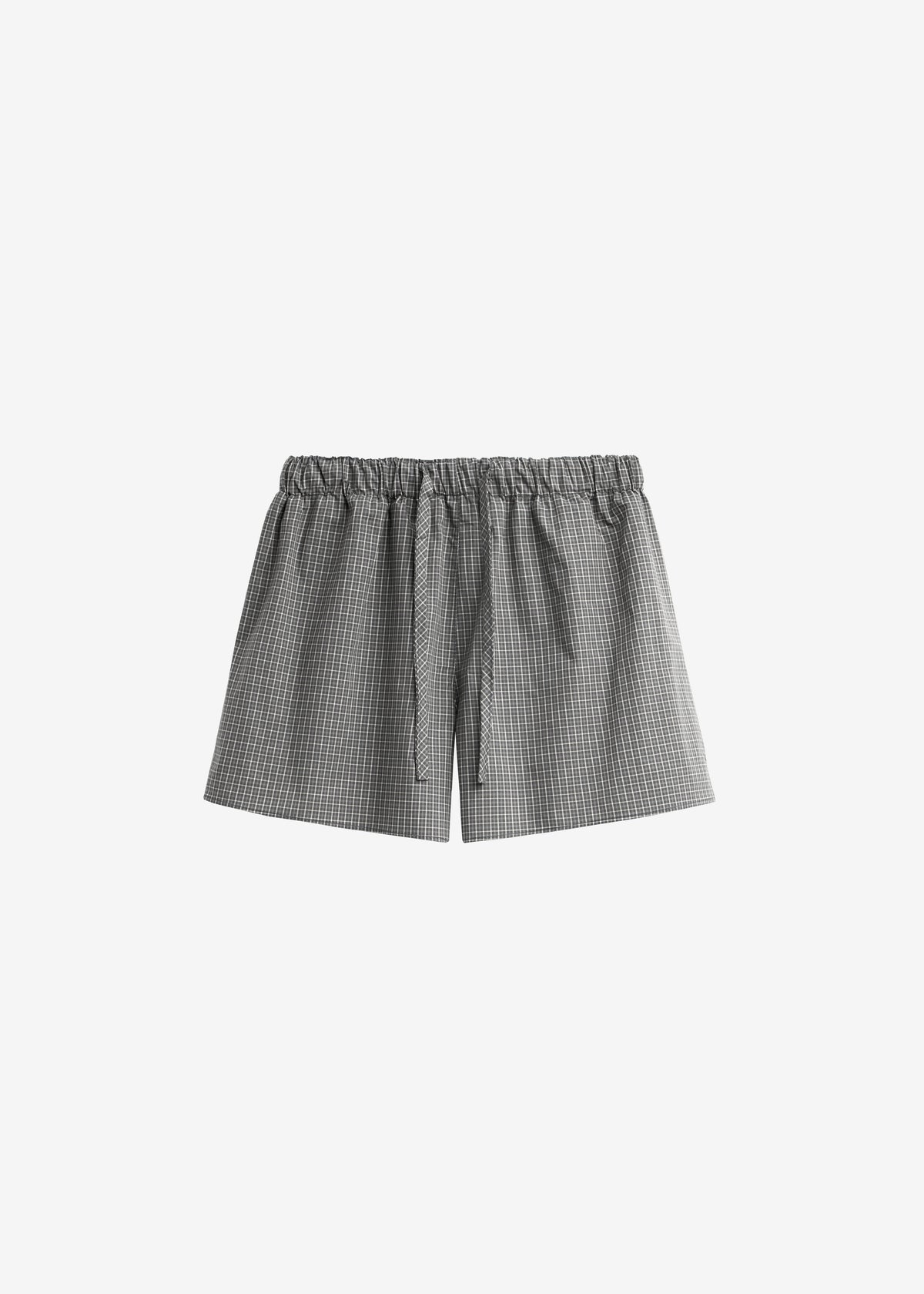 Ello Boxer Shorts - Checked Grey - 6