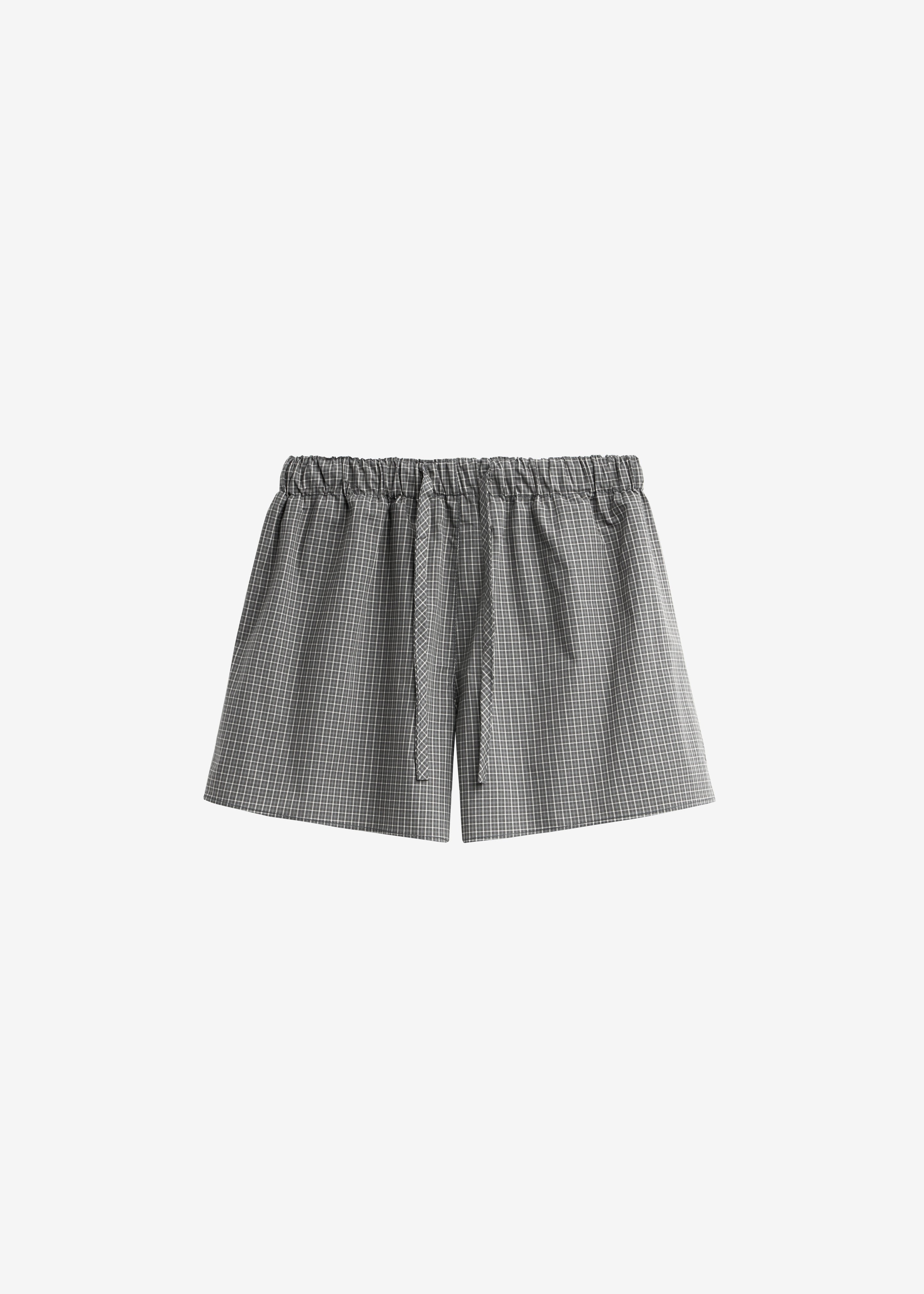 Ello Boxer Shorts - Checked Grey - 6