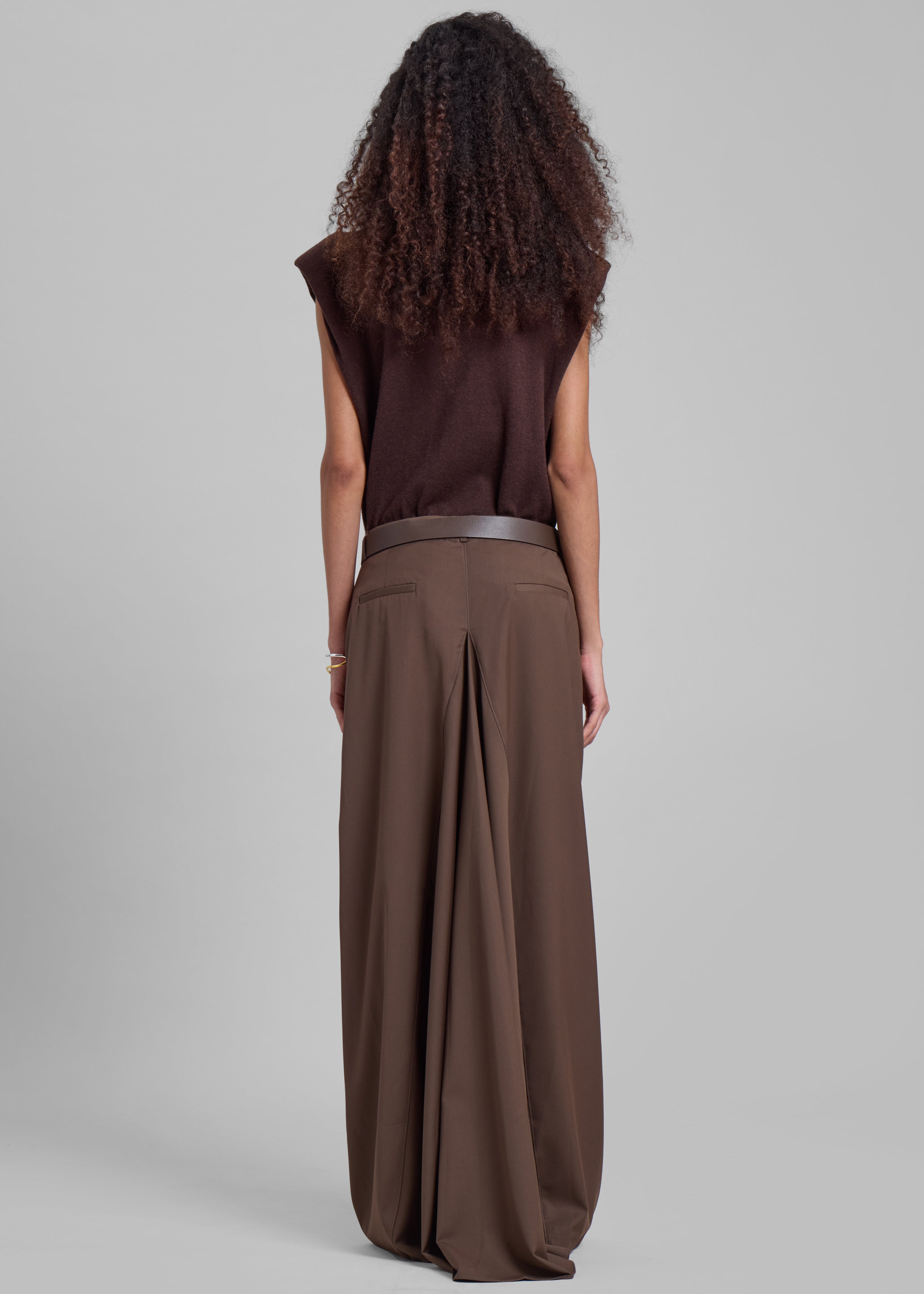 Eloise Maxi Skirt - Brown - 12