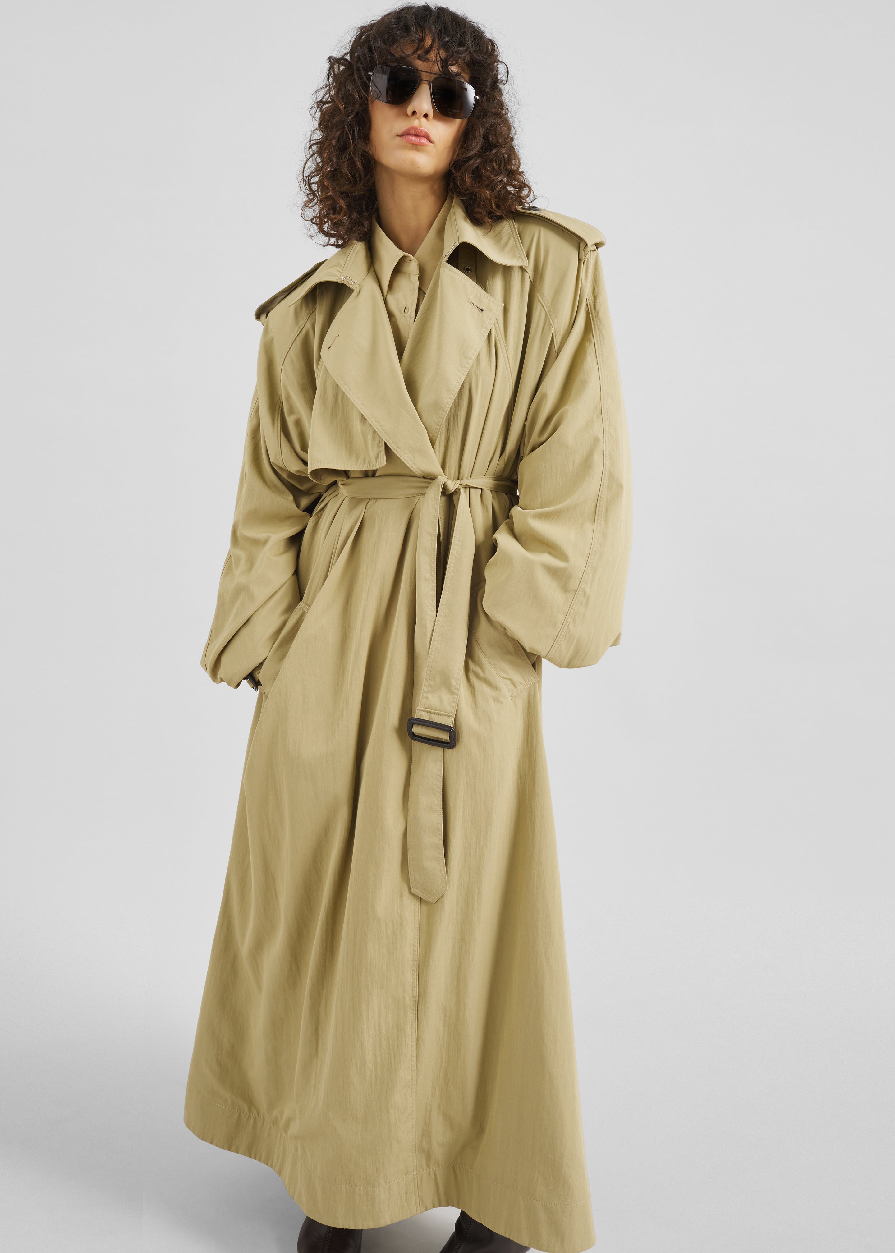 Elsdon Fluid Long Trench - Camel - 7