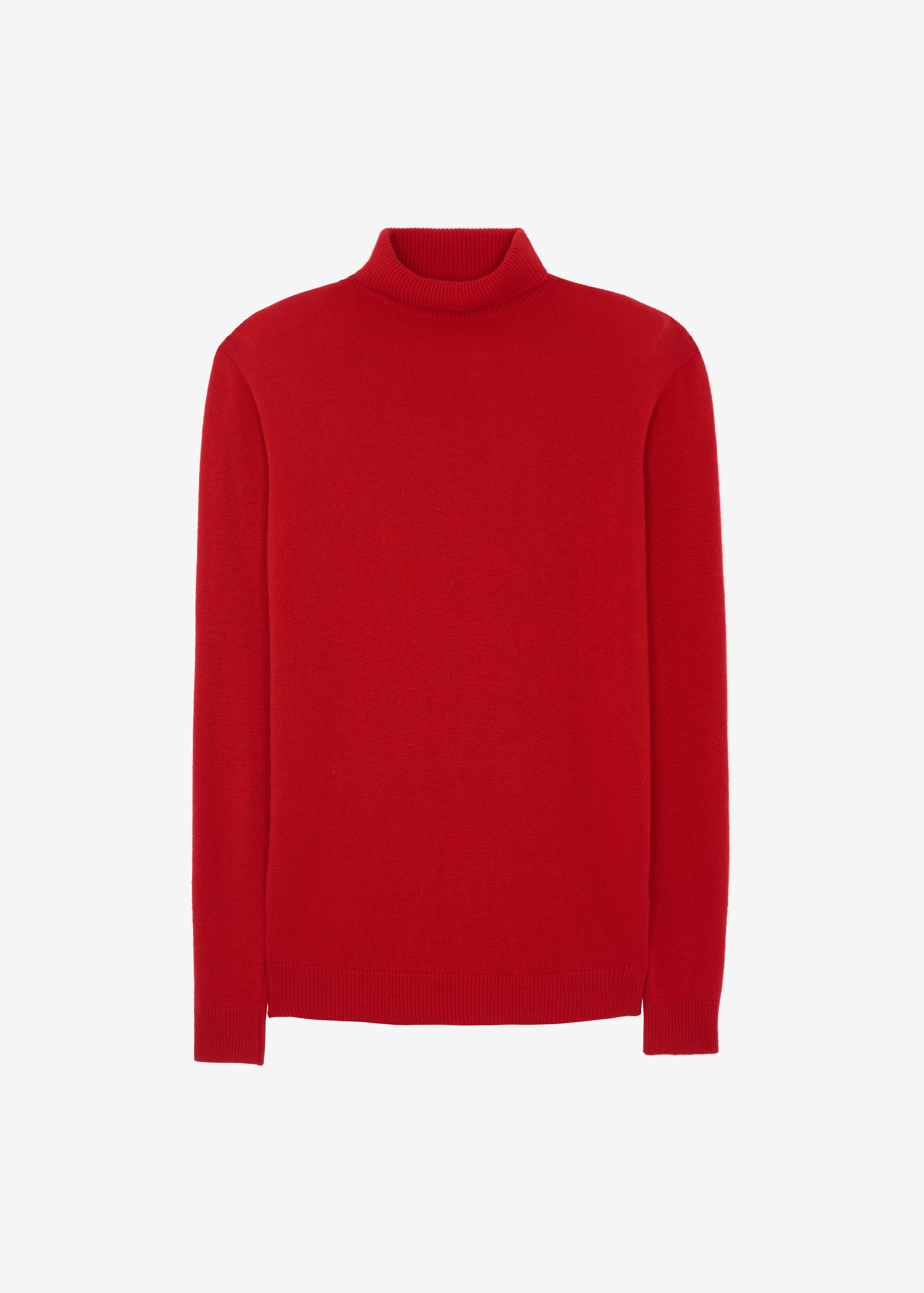 Emilia Mini Padded Sweater Dress - Red - 7