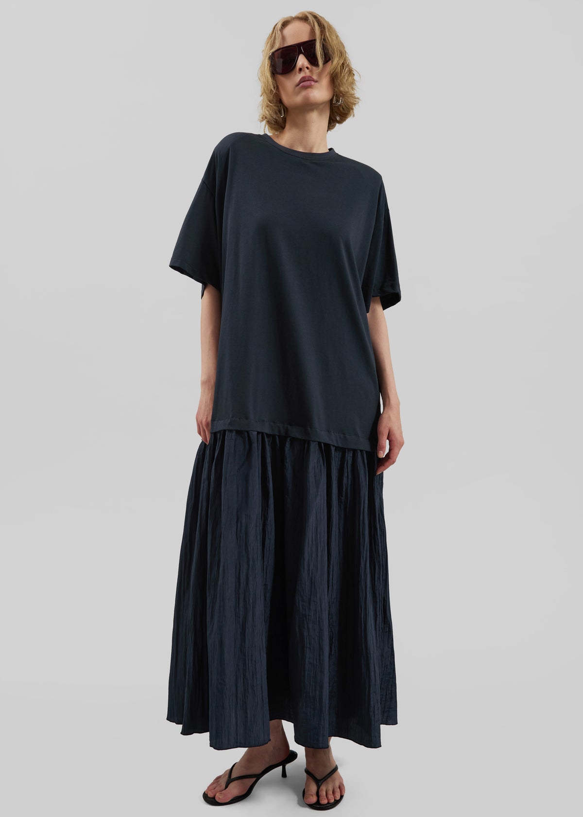 frankie shop t shirt dress Maya cotton blend t-shirt midi dress - The Frankie Shop - Women
