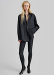 Ennio Tonal Shirt - Checked Black