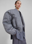 Erina Padded Bomber - Grey