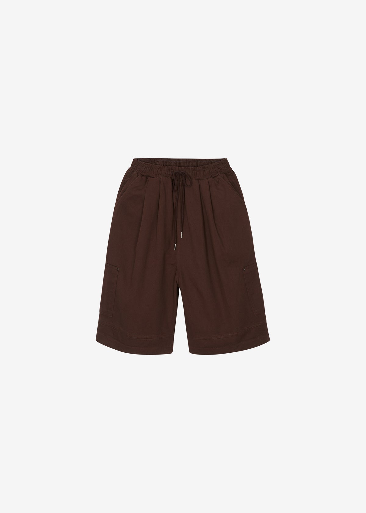 Esher Denim Bermuda Shorts - Brown - 6