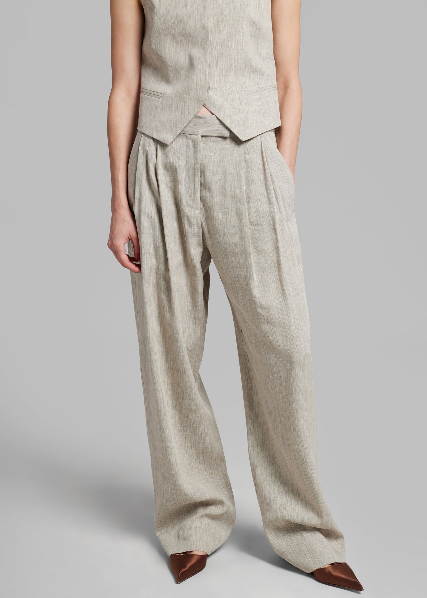 Esse Studios Bode Tailored Trousers - Asha Linen