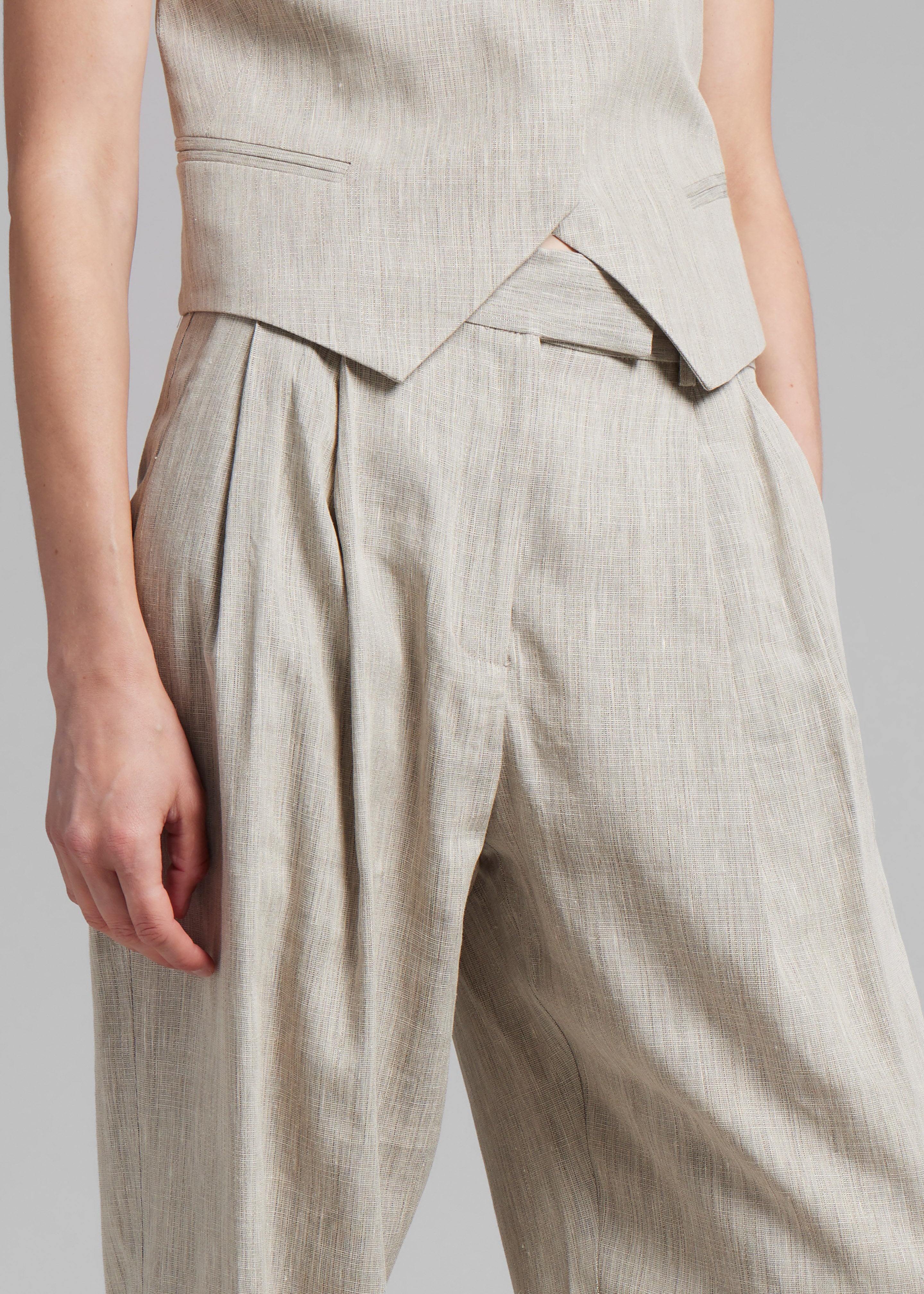 Esse Studios Bode Tailored Trousers - Asha Linen - 4