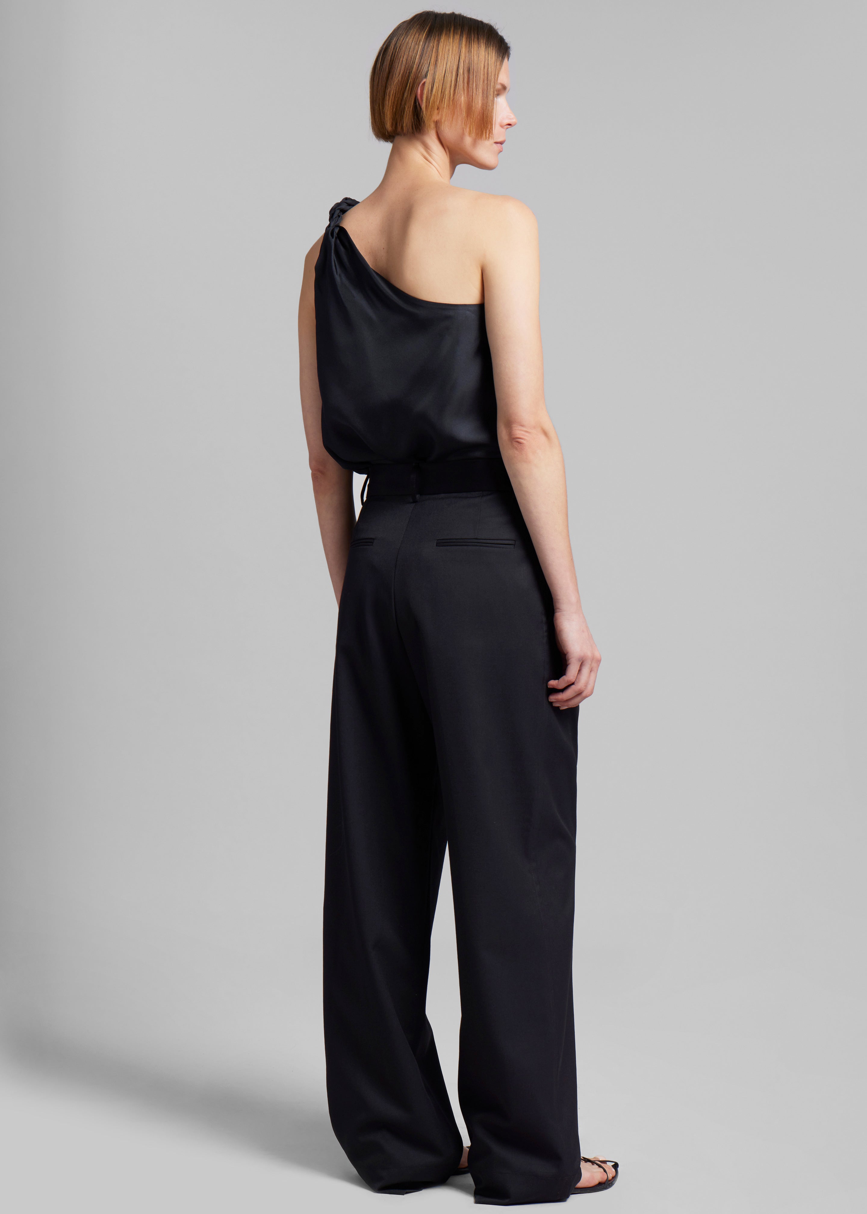 Esse Studios Tux Tailored Trousers - Black - 8