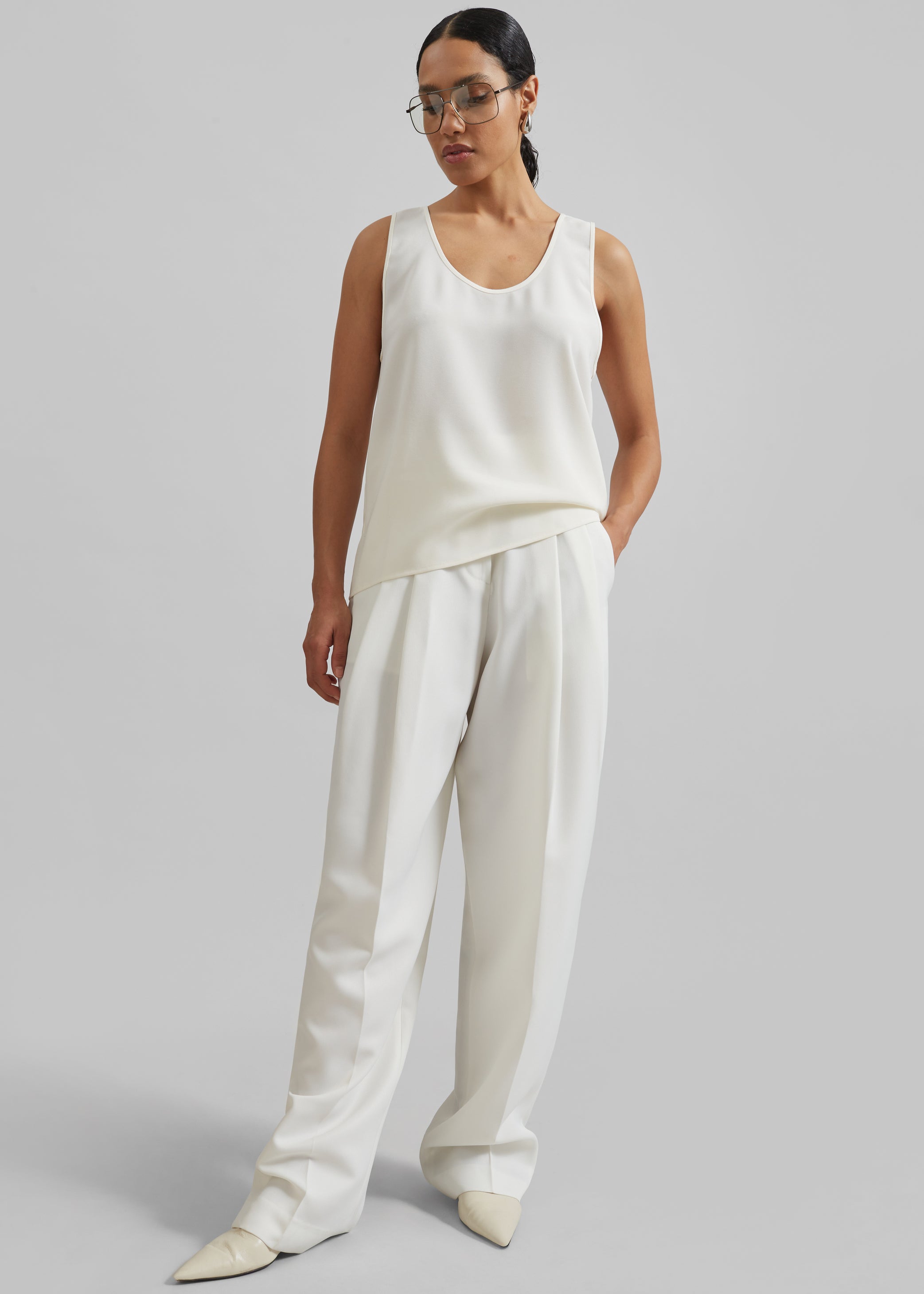 Shop the look image for Esten Tank Top - Ivory