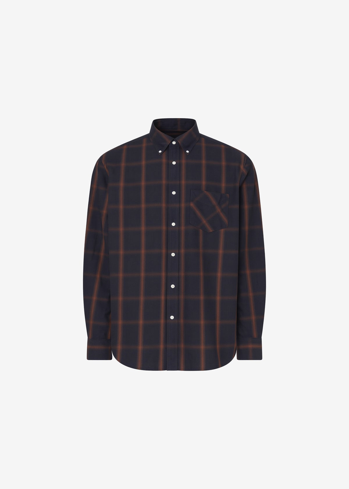 Evald Shirt - Navy Plaid - 8
