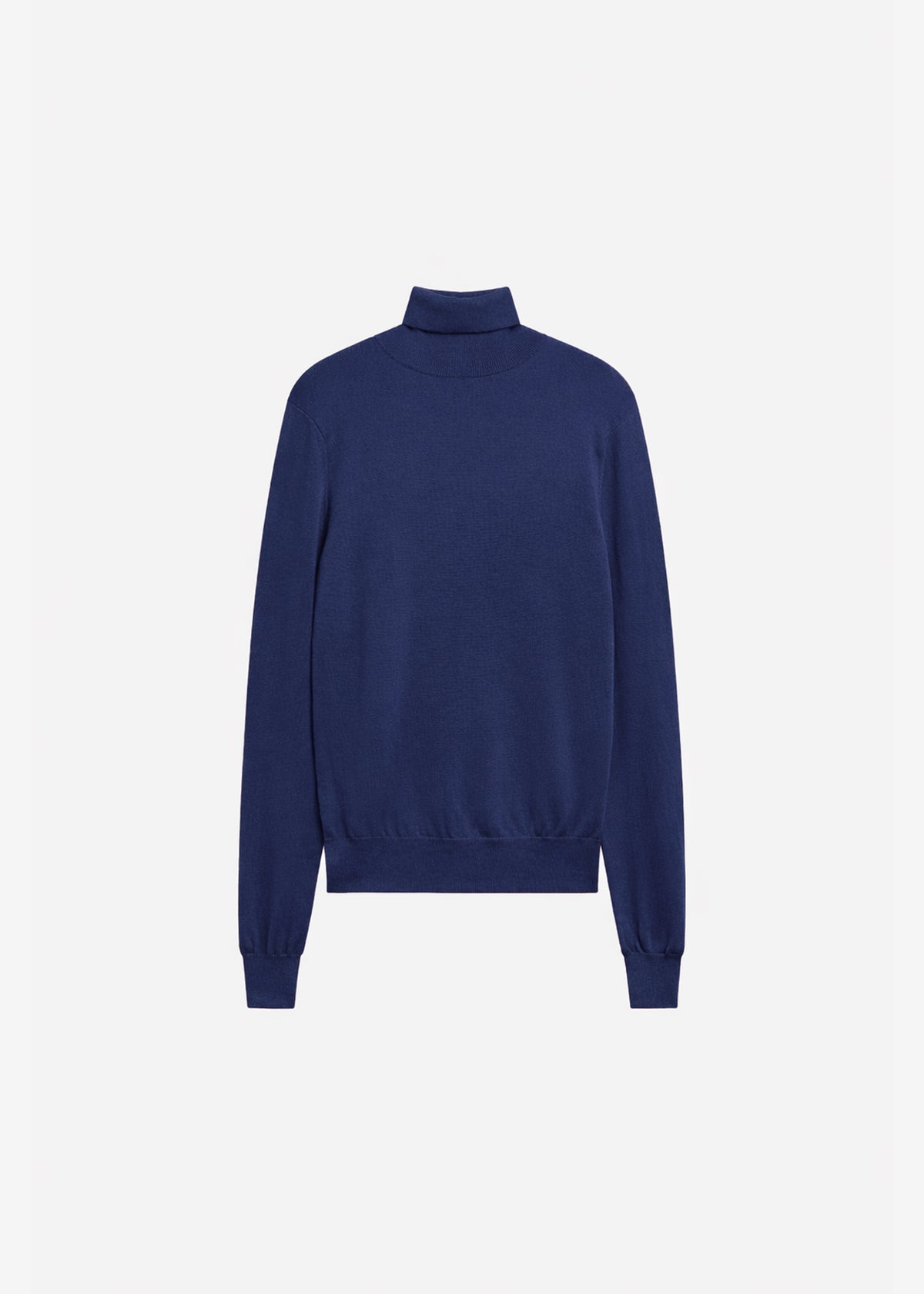 Eve Thin Turtleneck Sweater - Blue - 4