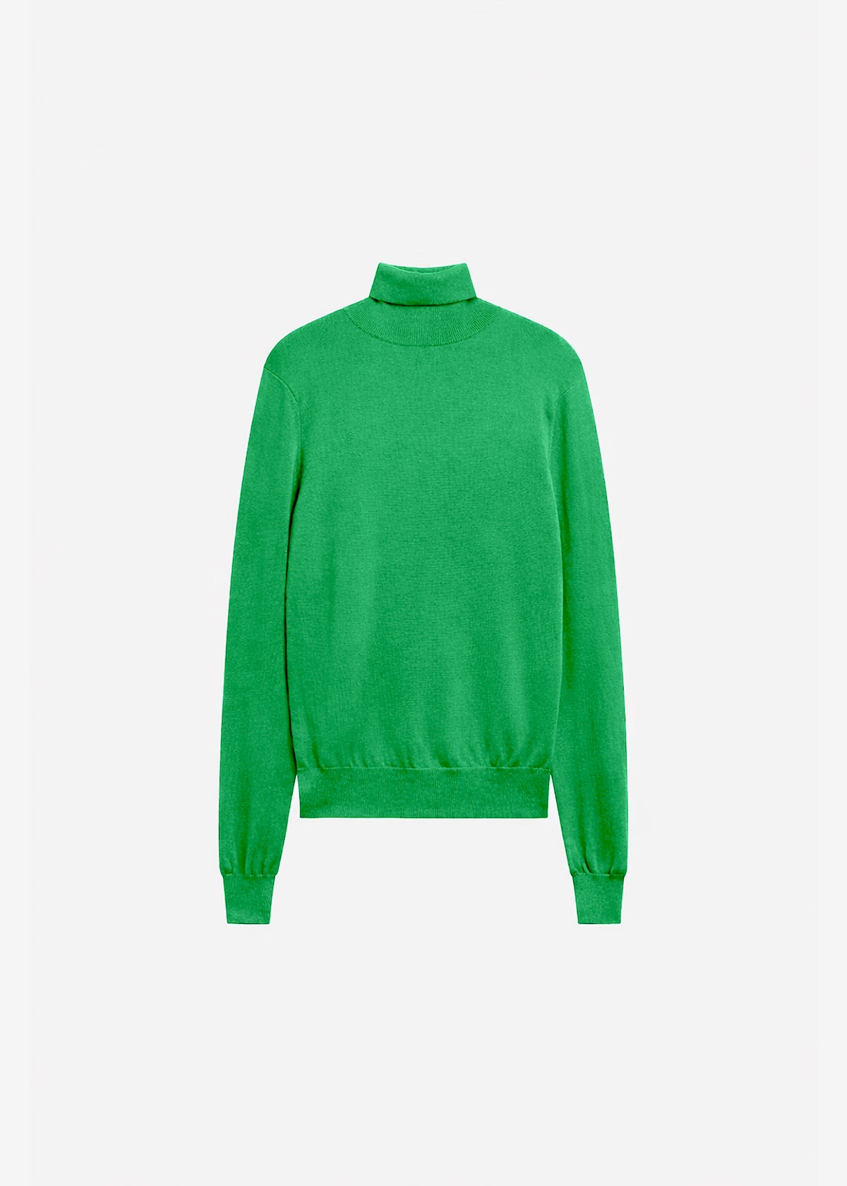 Eve Thin Turtleneck Sweater - Green