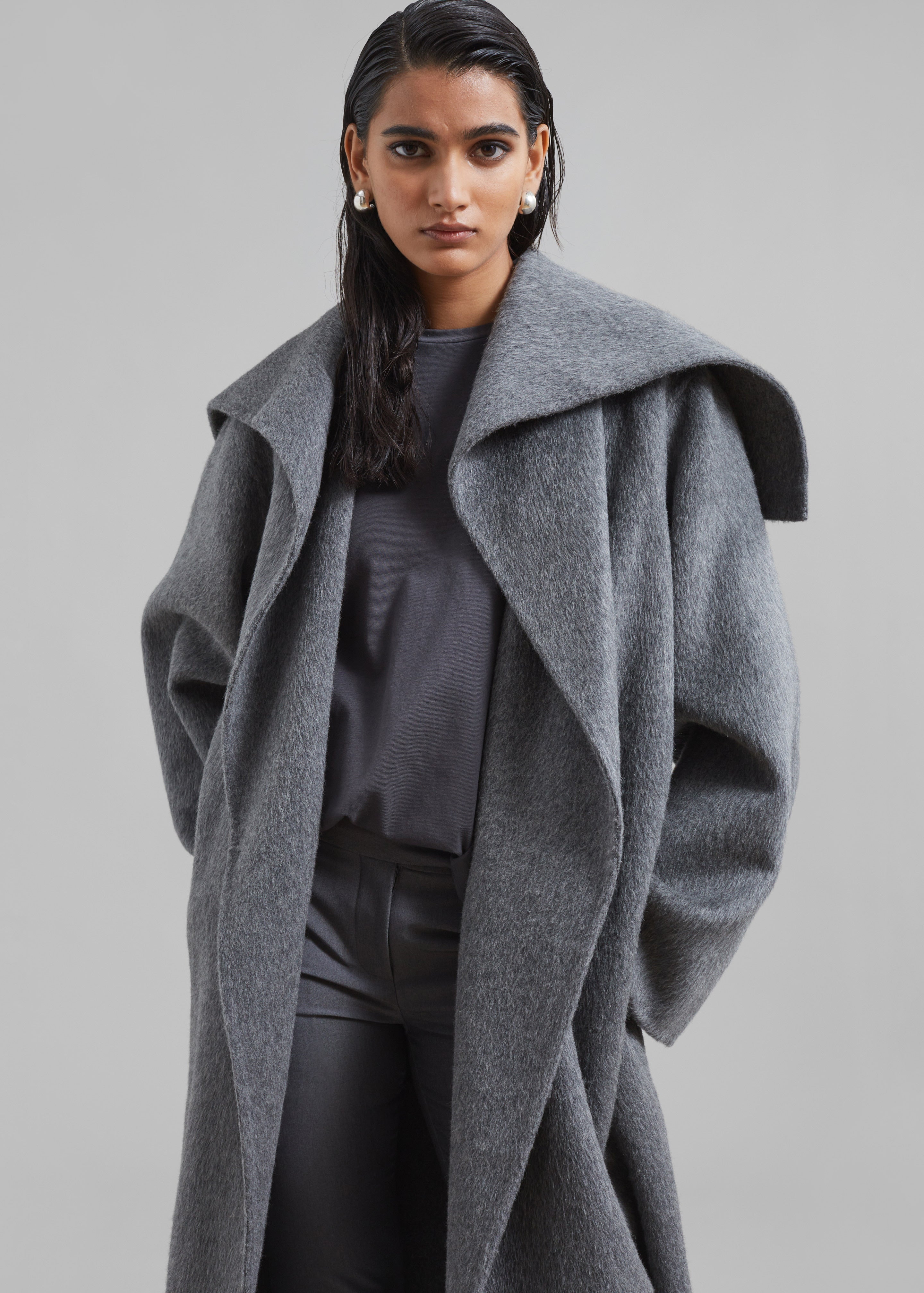 All saints evelyn outlet coat