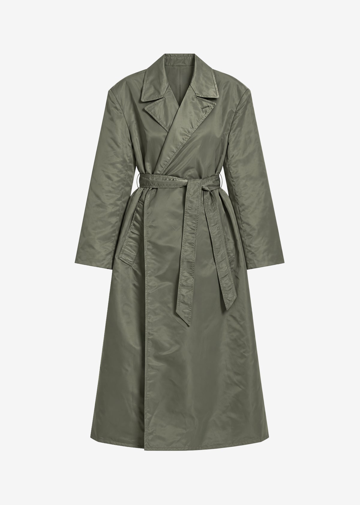 Eymi Technical Trench Coat - Olive
