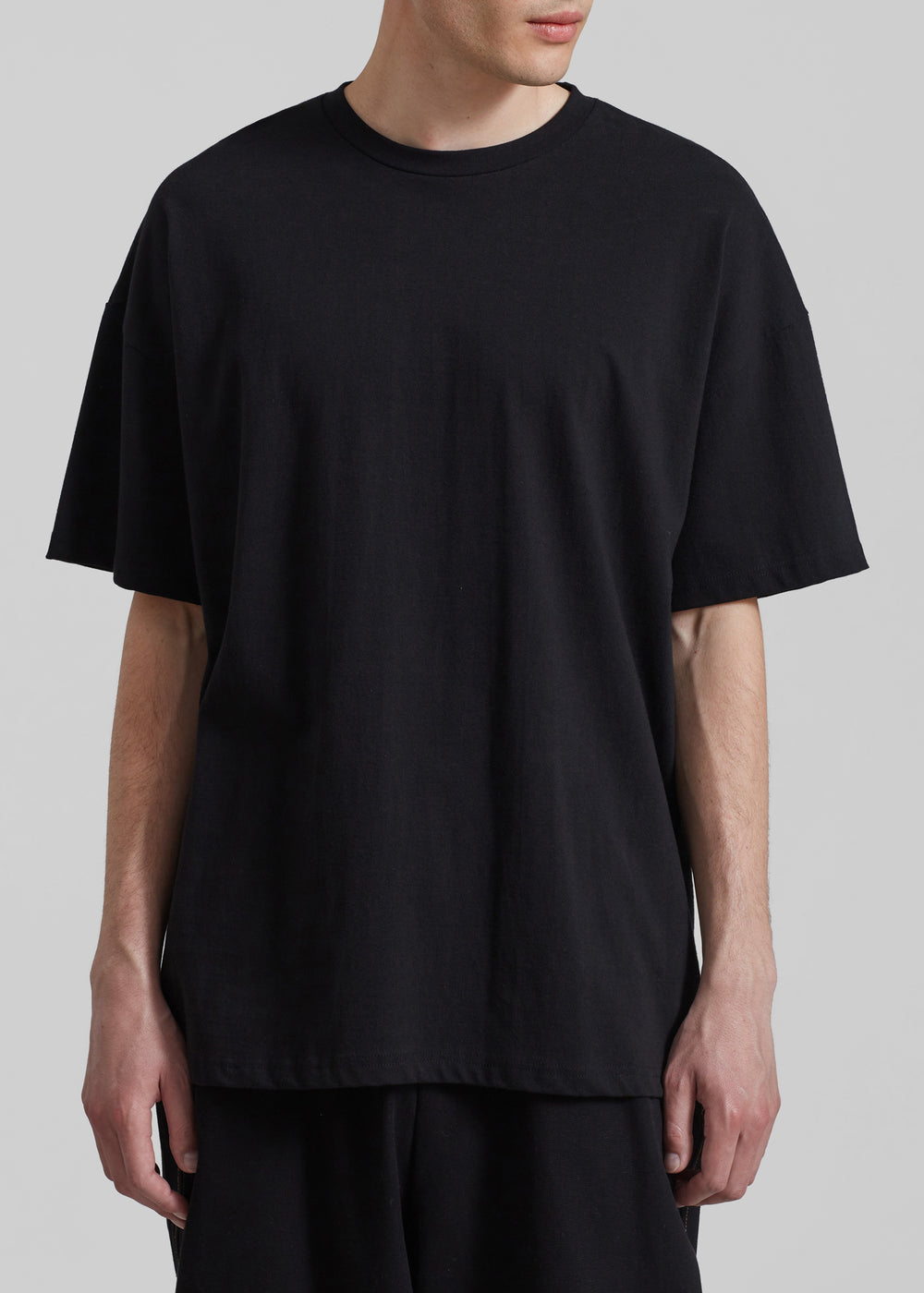 Faro Boxy Tee - Black - 1