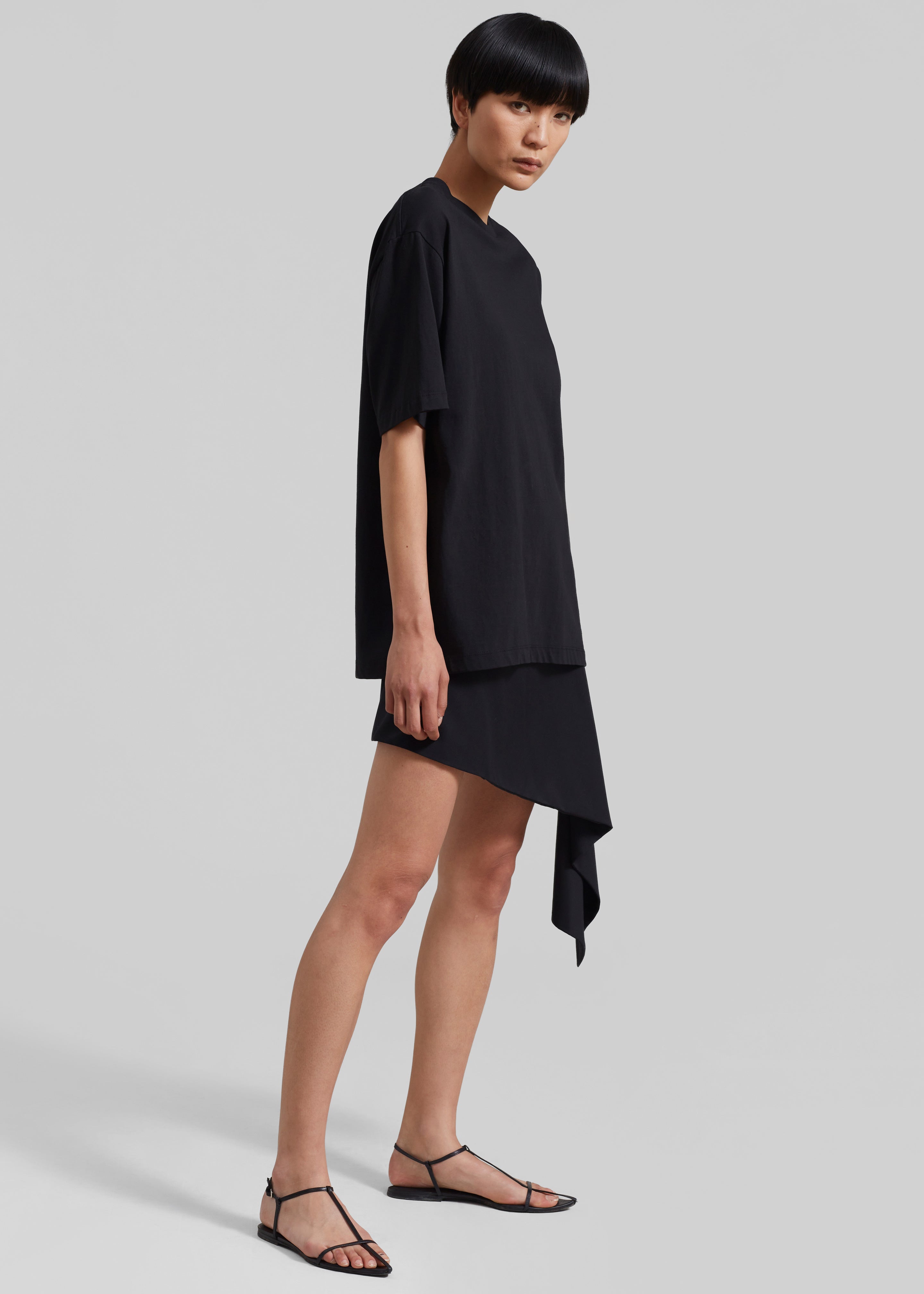 Faro Boxy Tee - Black - 3
