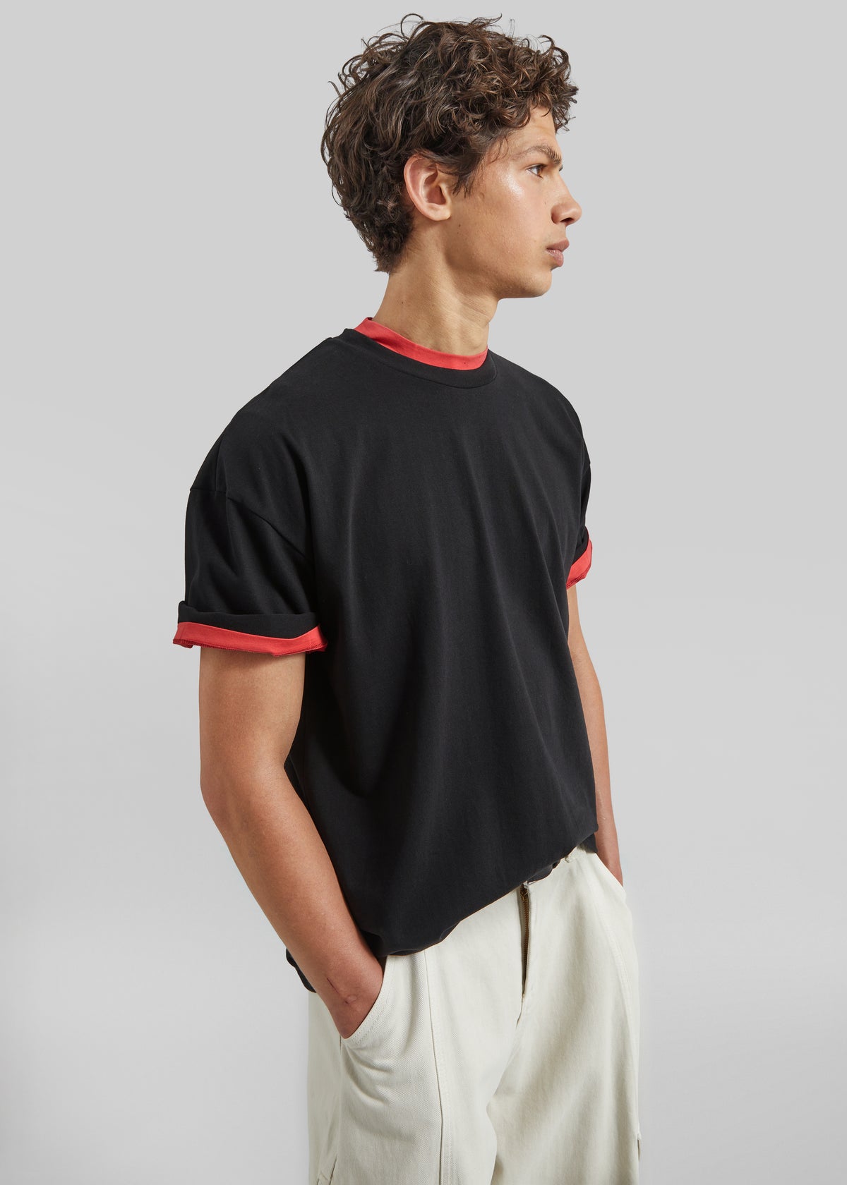 Faro Boxy Tee - Black - 8