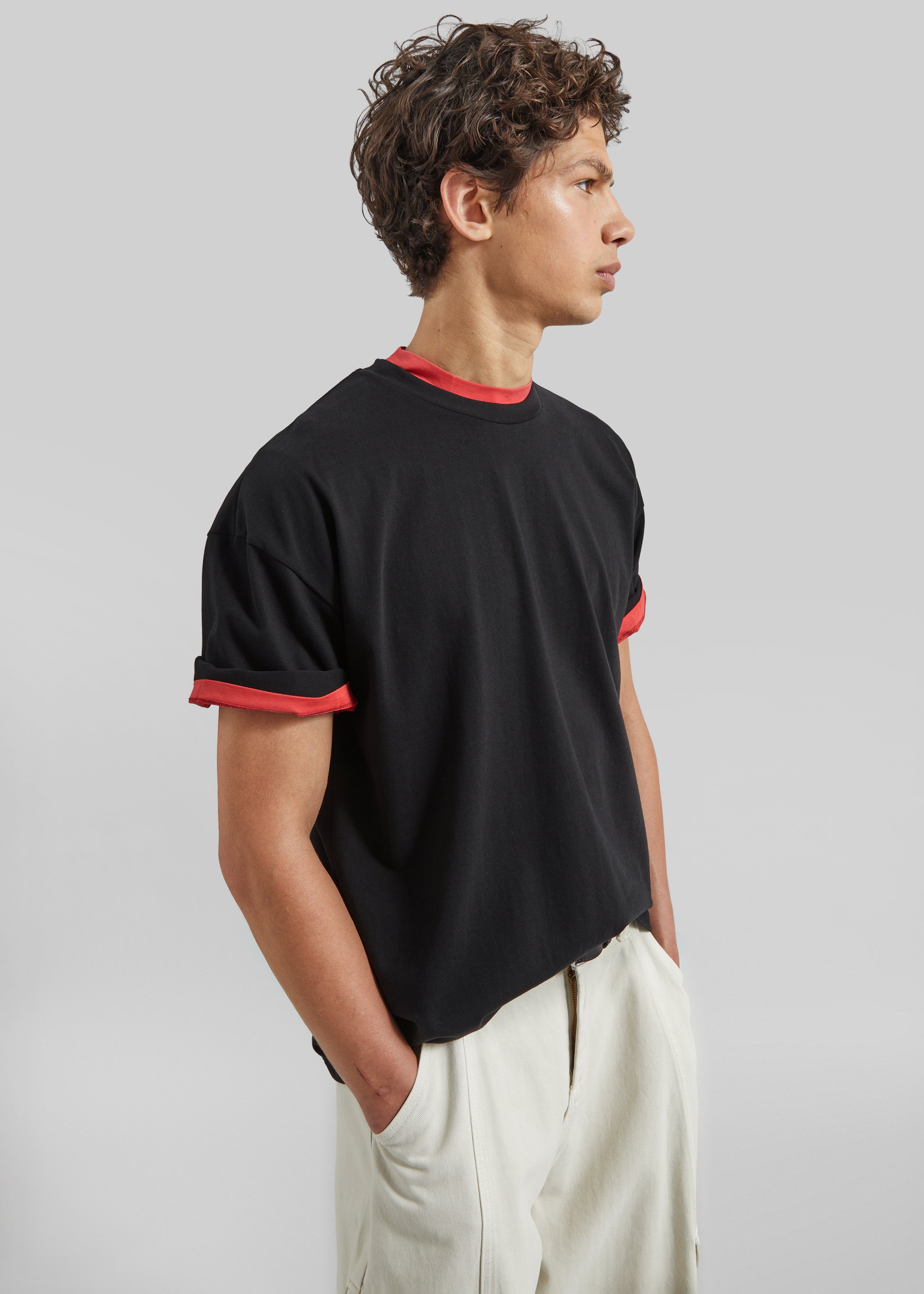 Faro Boxy Tee - Black - 8