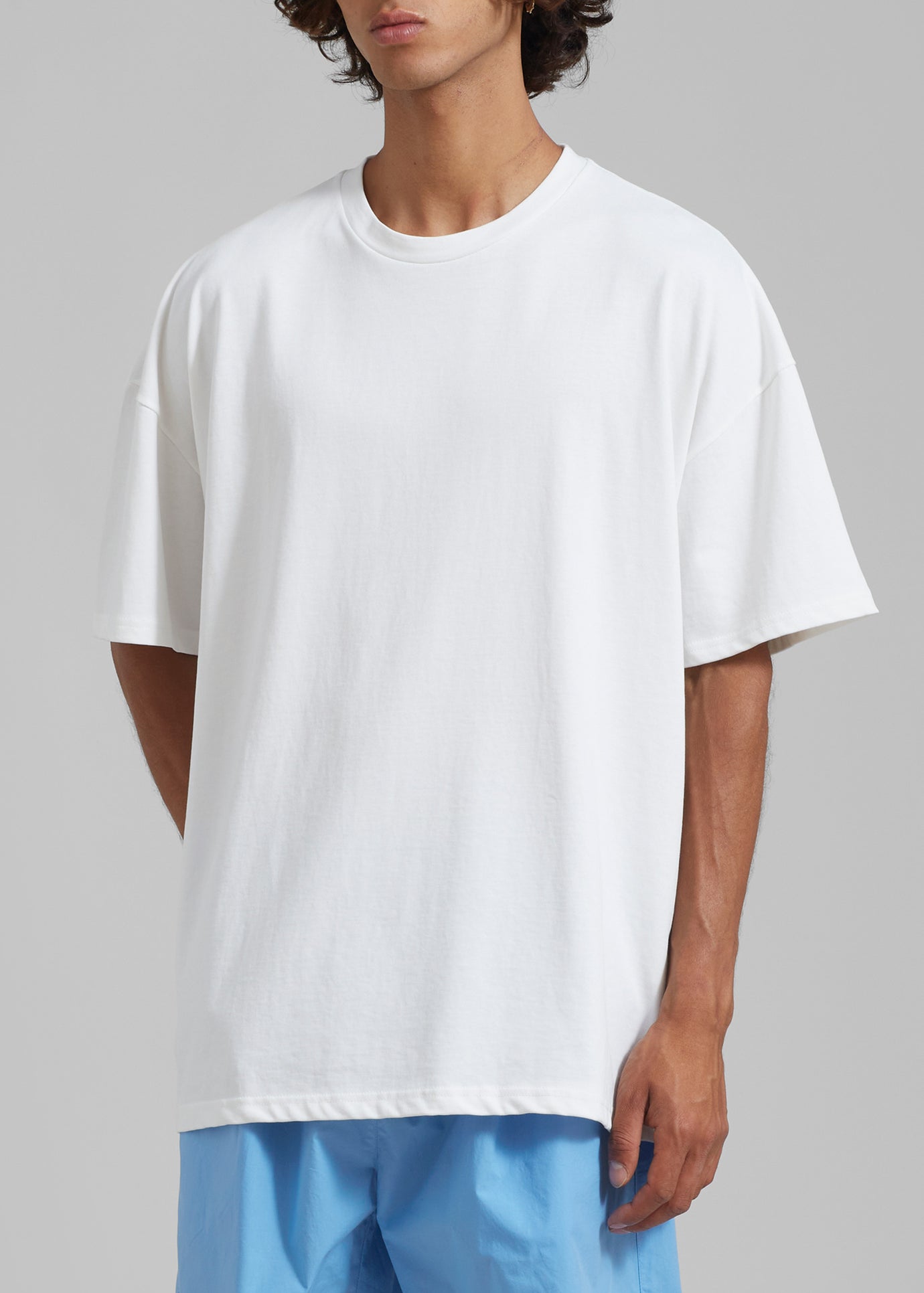 Faro Boxy Tee - White - 1