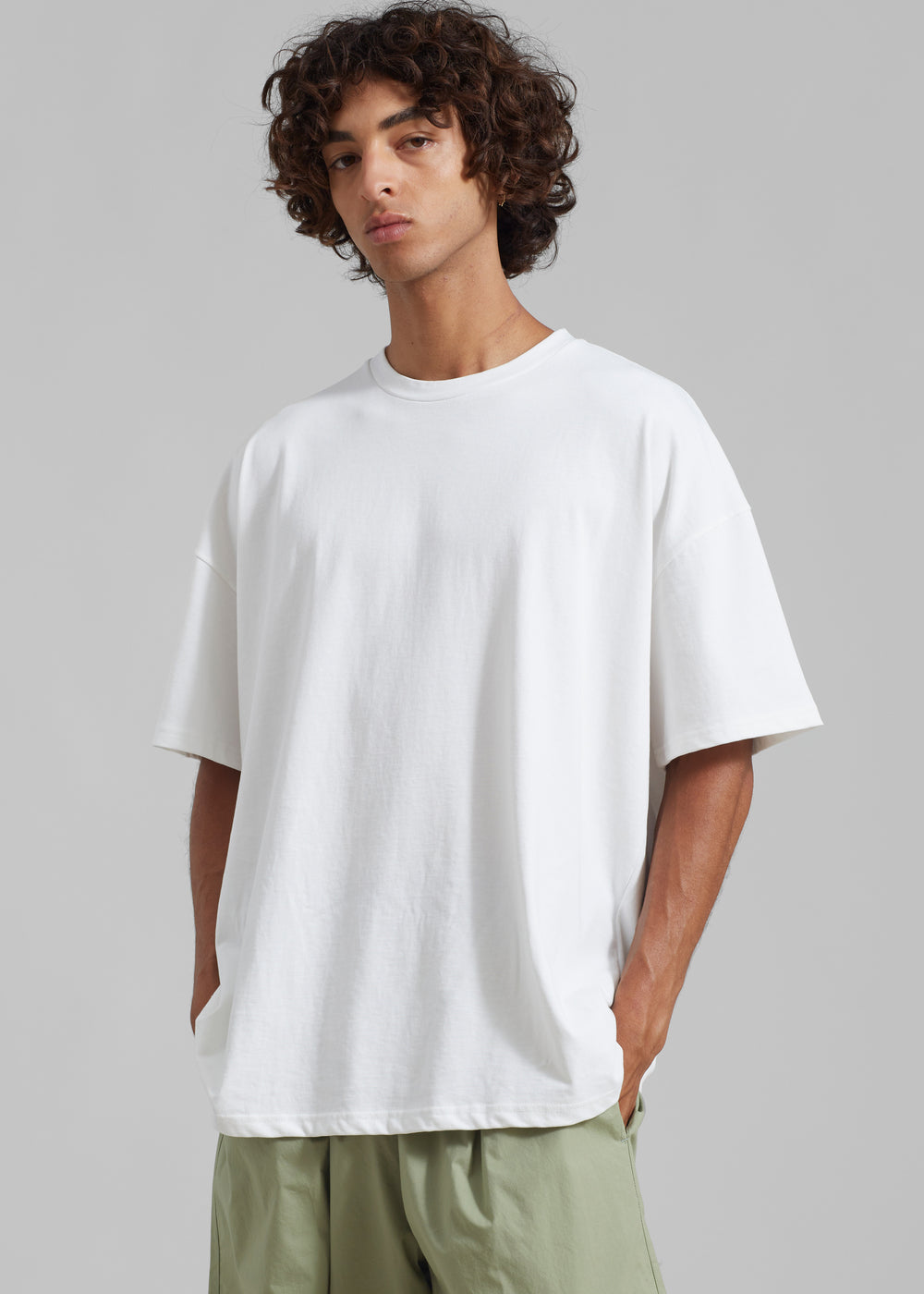 Faro Boxy Tee - White