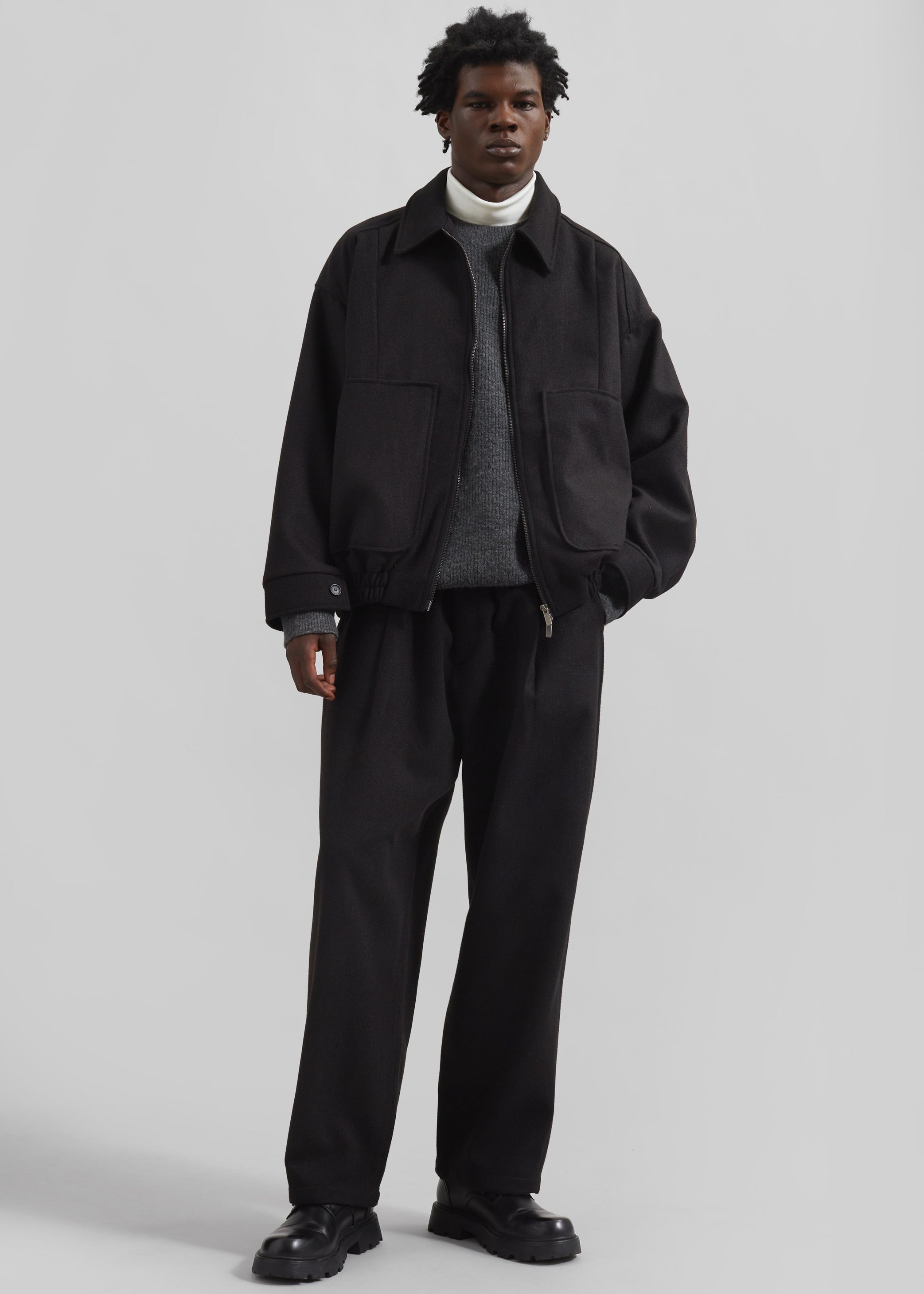 Shop the look image for Felix Trousers - Black